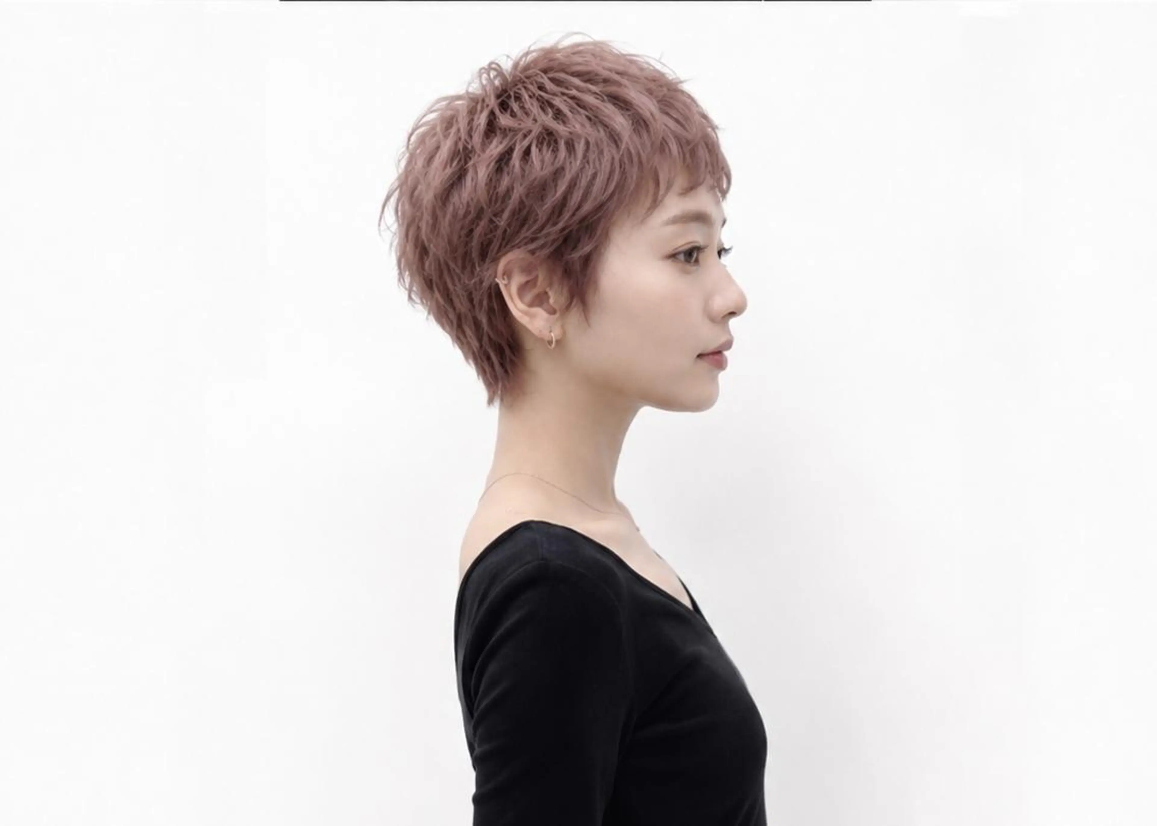 ショート カラー ブリーチ ダブルカラー カット ヘアカラー ダメージレス コバヤシ ヒロヒトのその他イメージ