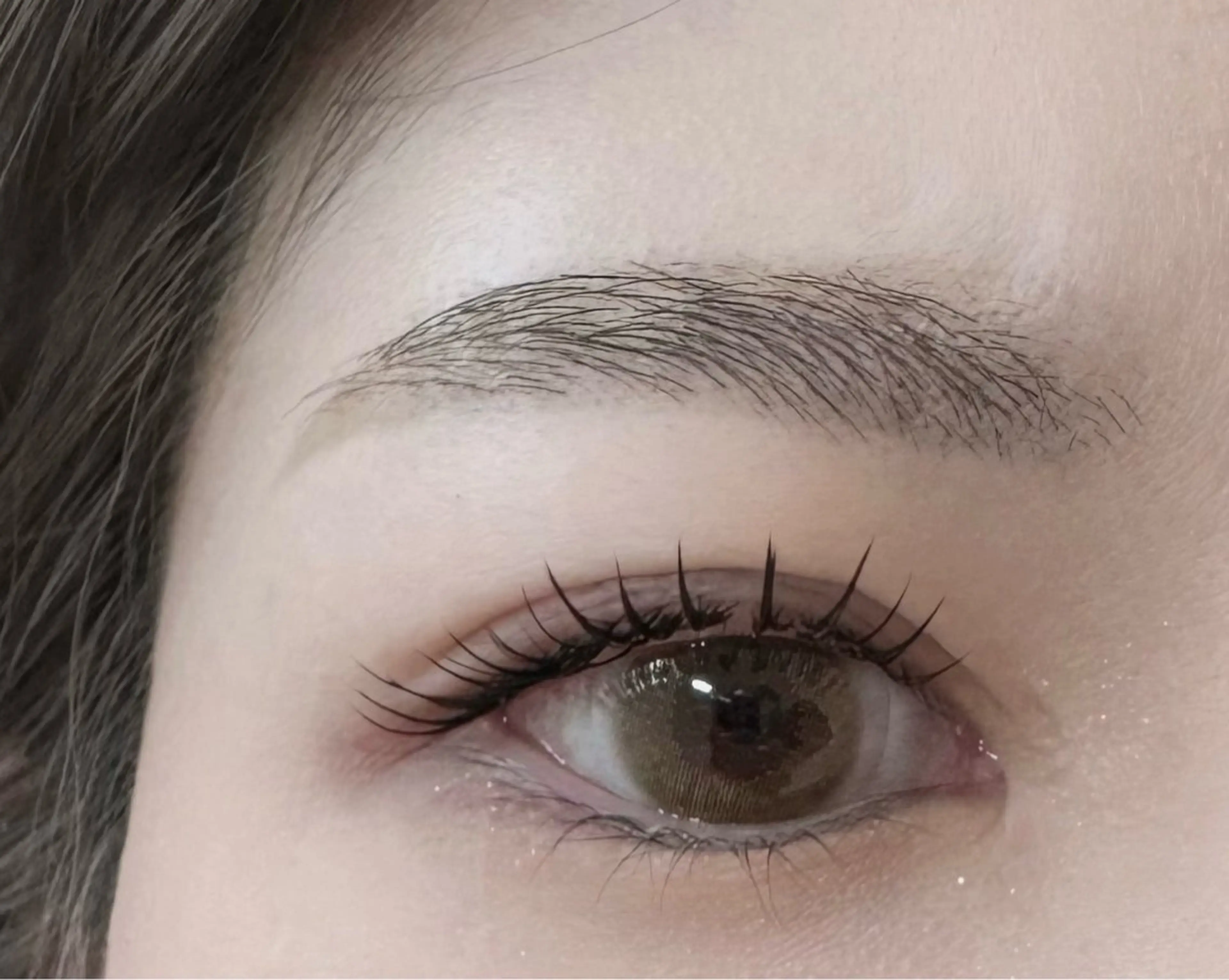 技術向上モデルさん🩵まつ毛エクステ(フラットマットラッシュ)付け放題の写真