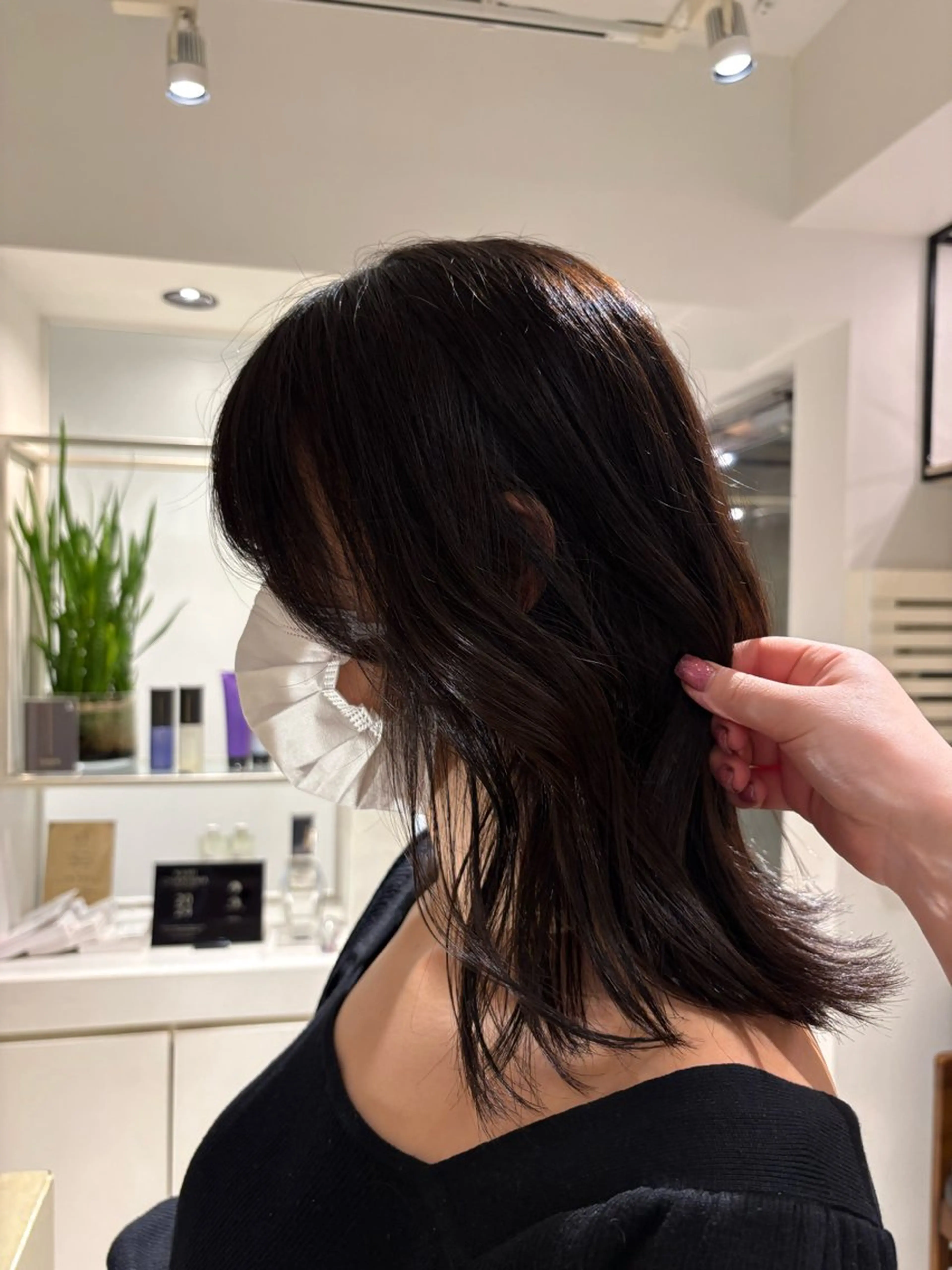 ミディアム カラー ヘアカラー SHEA /縮毛矯正 イソダハルカのヘアスタイル