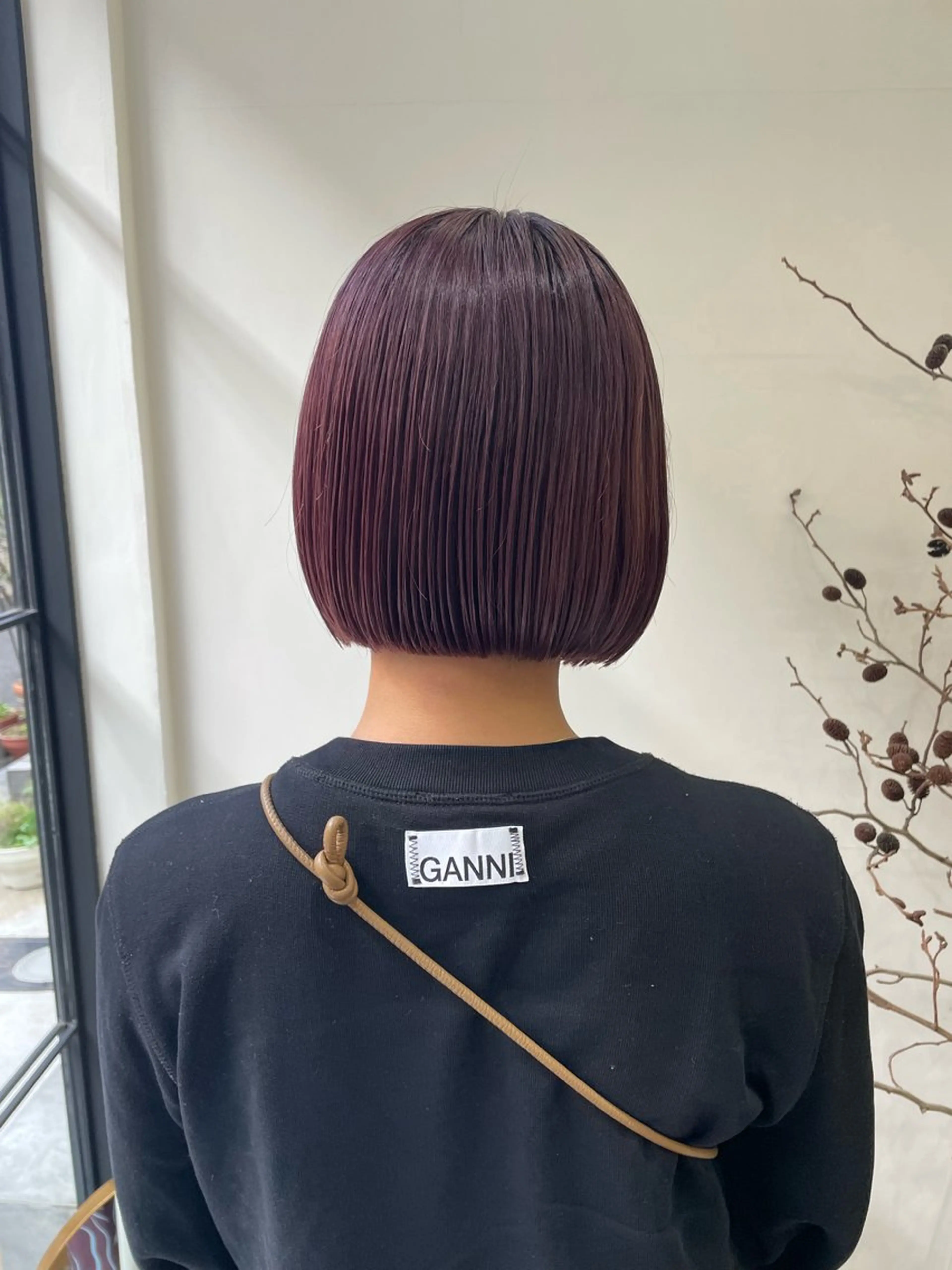 ミディアム カラー パーマ ヘアアレンジ メンズ カット ヘアカラー トリートメント tatsumi/ボブ ウルフ/レイヤーのヘアスタイル