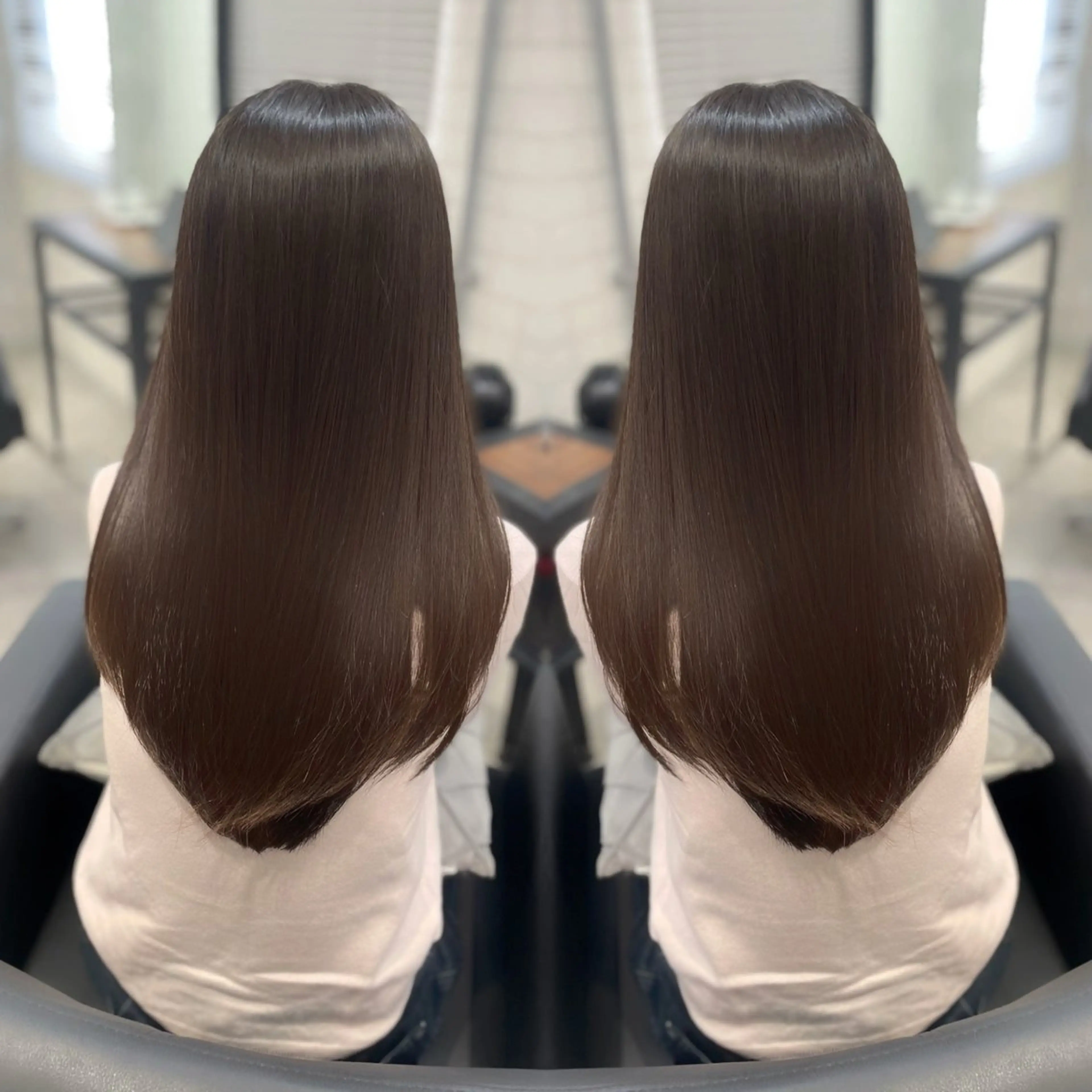 ロング カット ヘアカラー トリートメント 杉野🫧美髪🫧 Zina博多店長のヘアスタイル