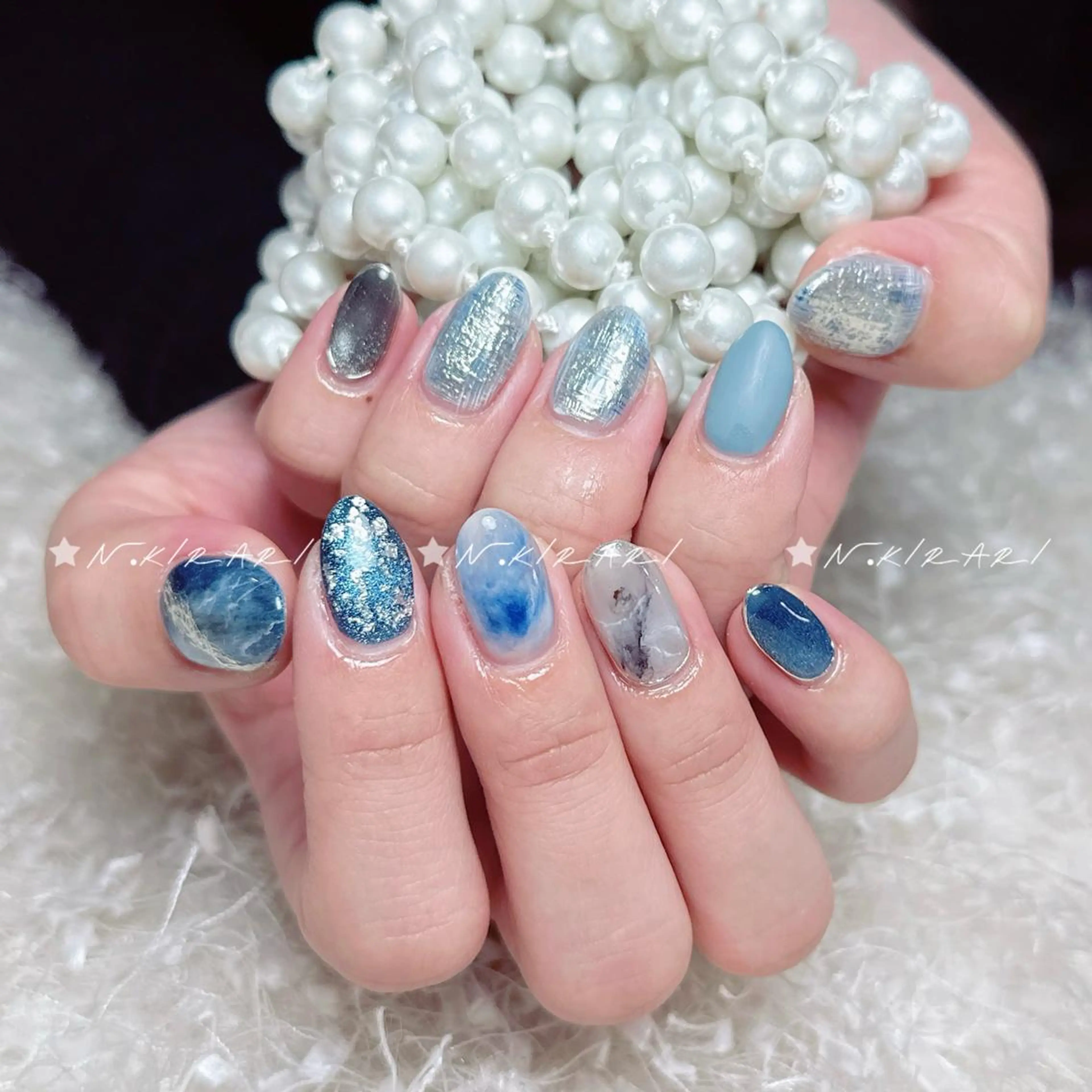 ネイル 🎀 ユズ 🎀のネイルデザイン