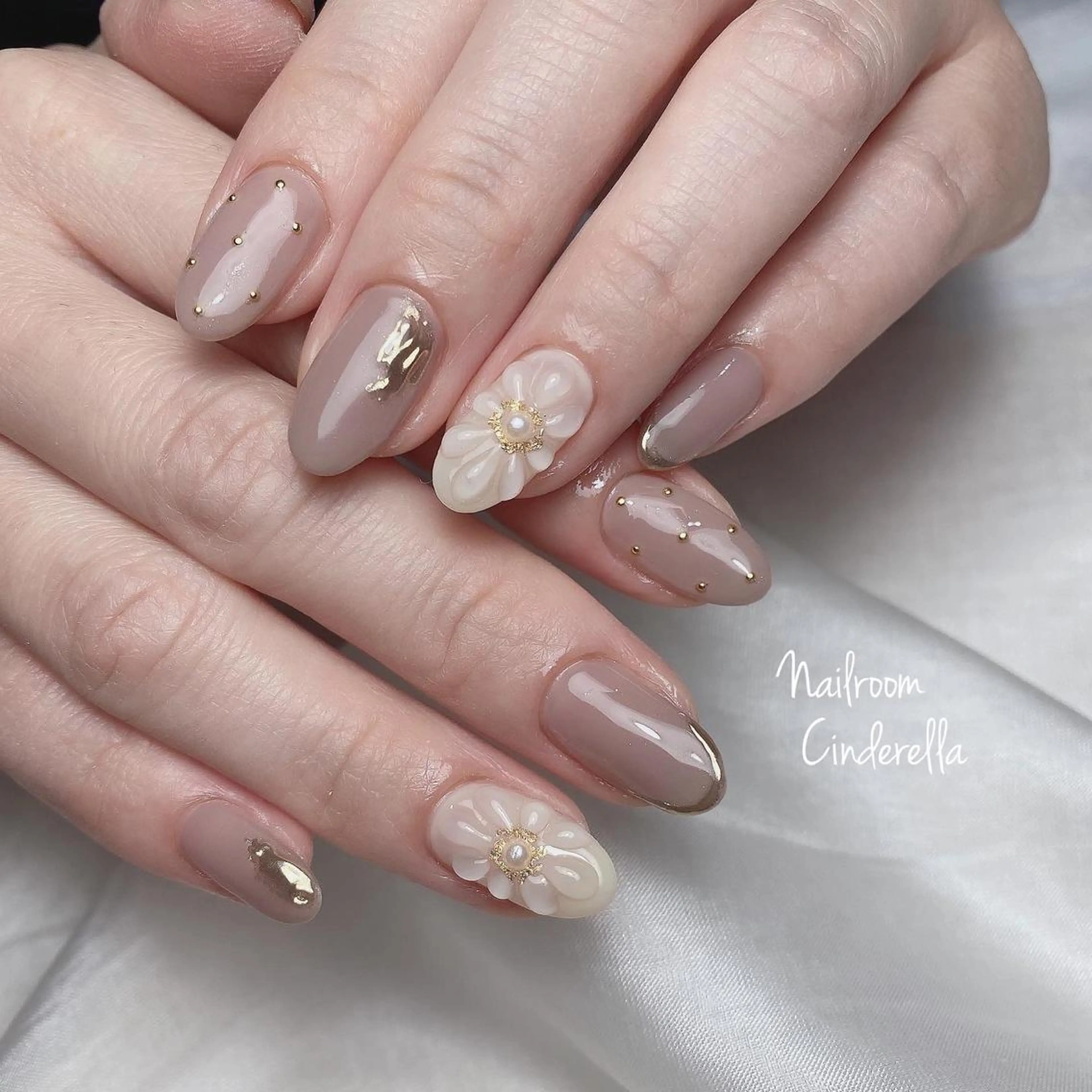 ネイル ぷっくりネイル Nailroom. Cinderellaのネイルデザイン
