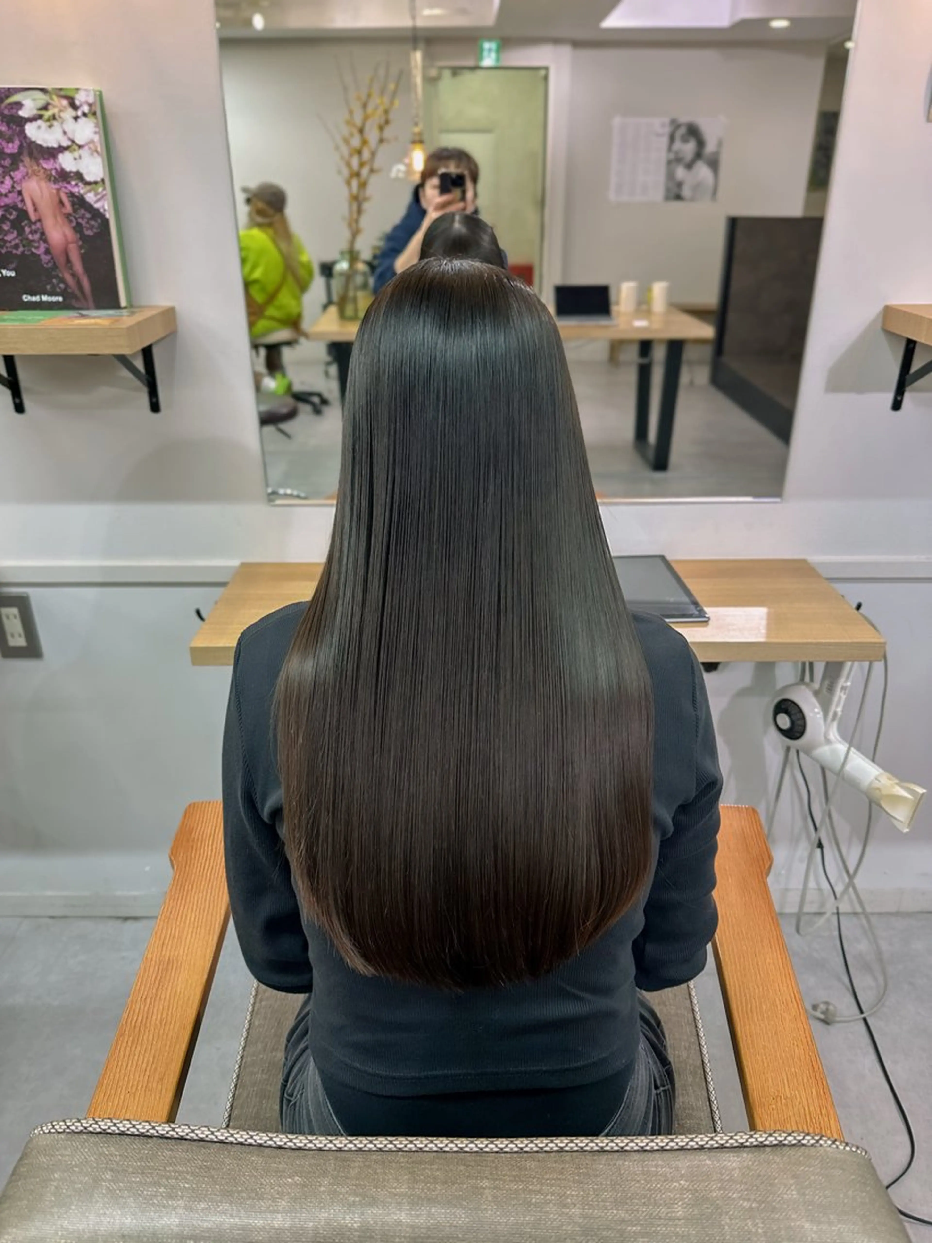 ロング 髪質改善 トリートメント Lachic所属・髪質改善/ストレート 根上のヘアスタイル