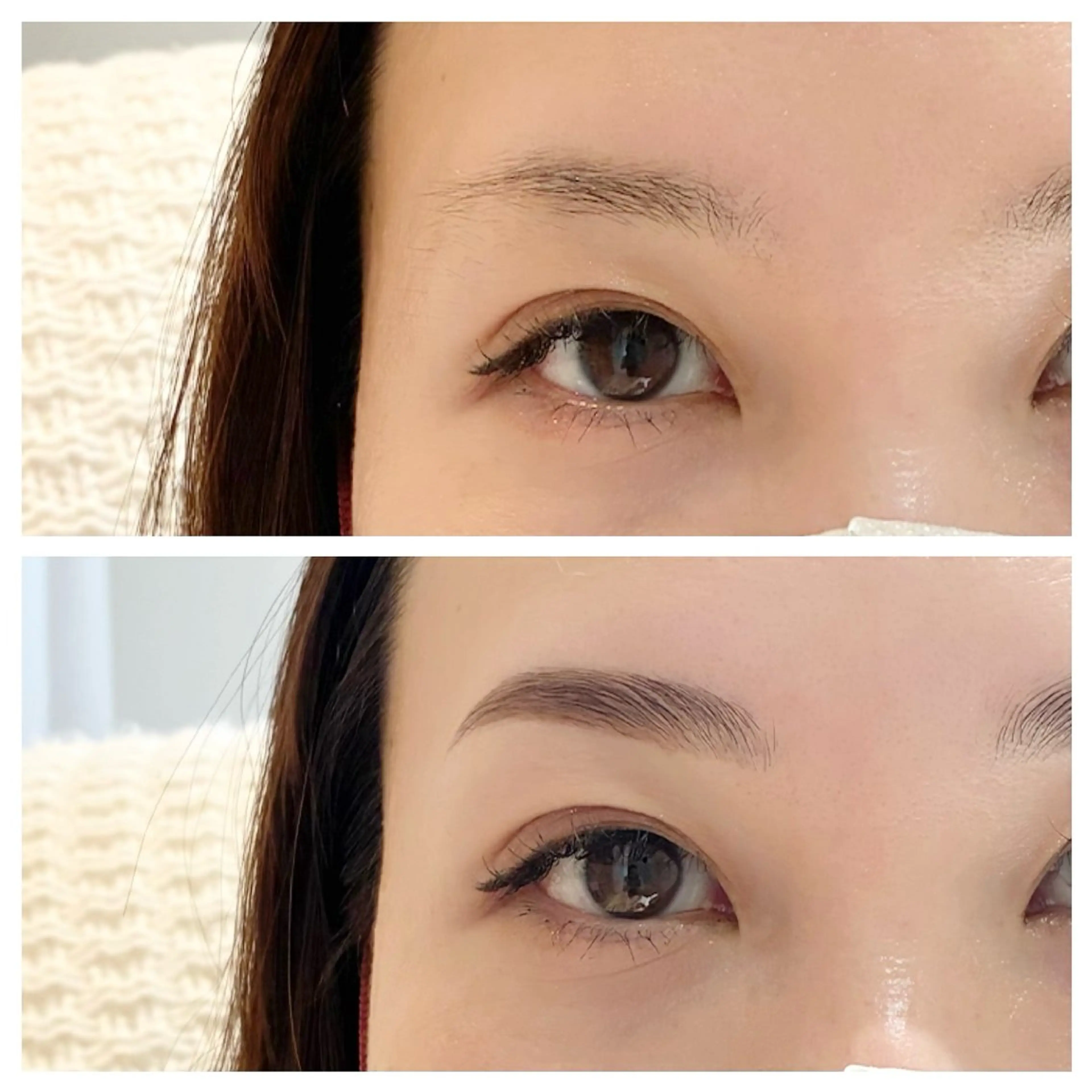 アイブロウ ハリウッドブロウリフト soo lash room Kanaeのマツエク・マツパデザイン