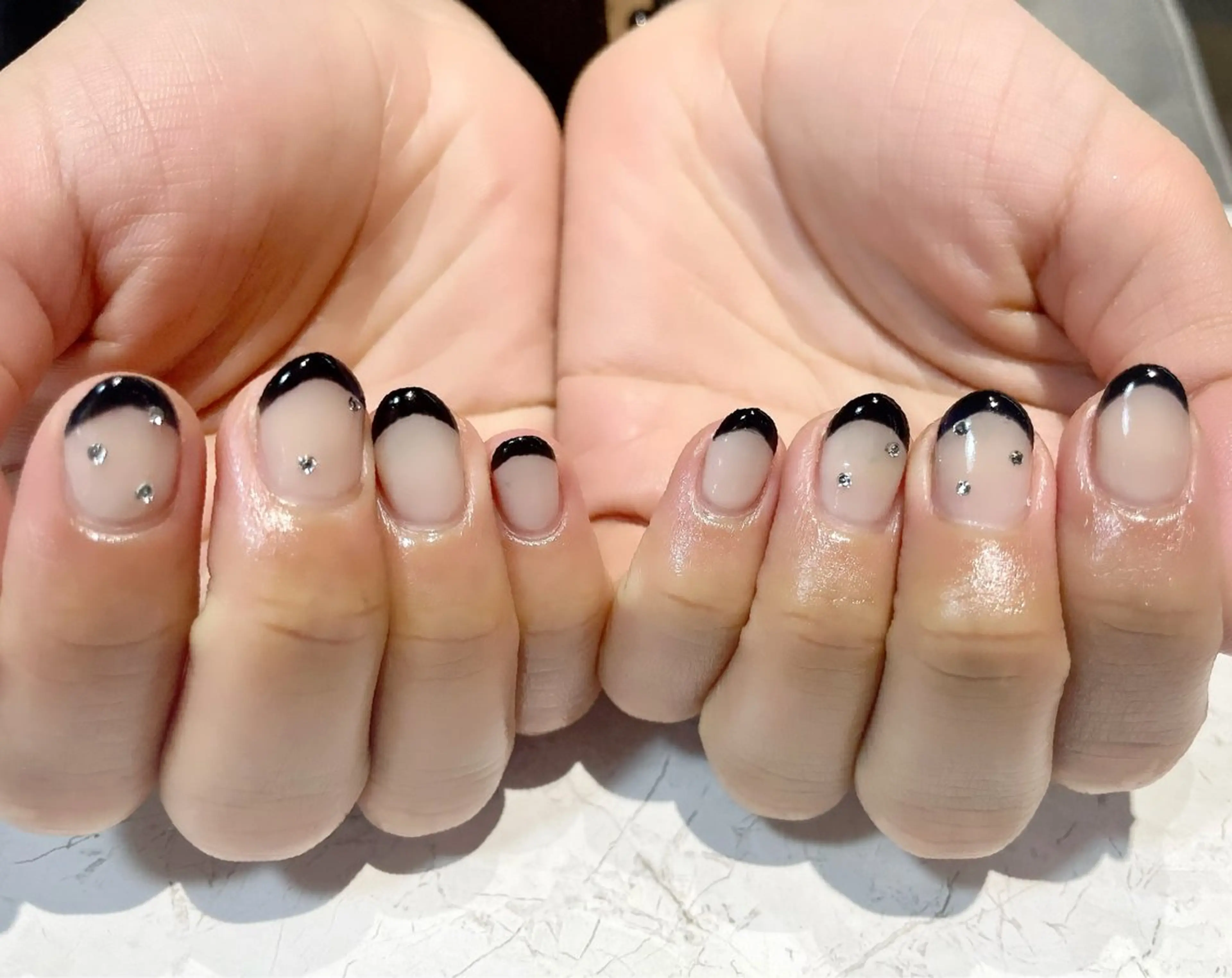 ネイル フレンチネイル ハンドネイル ROCCO nailのネイルデザイン