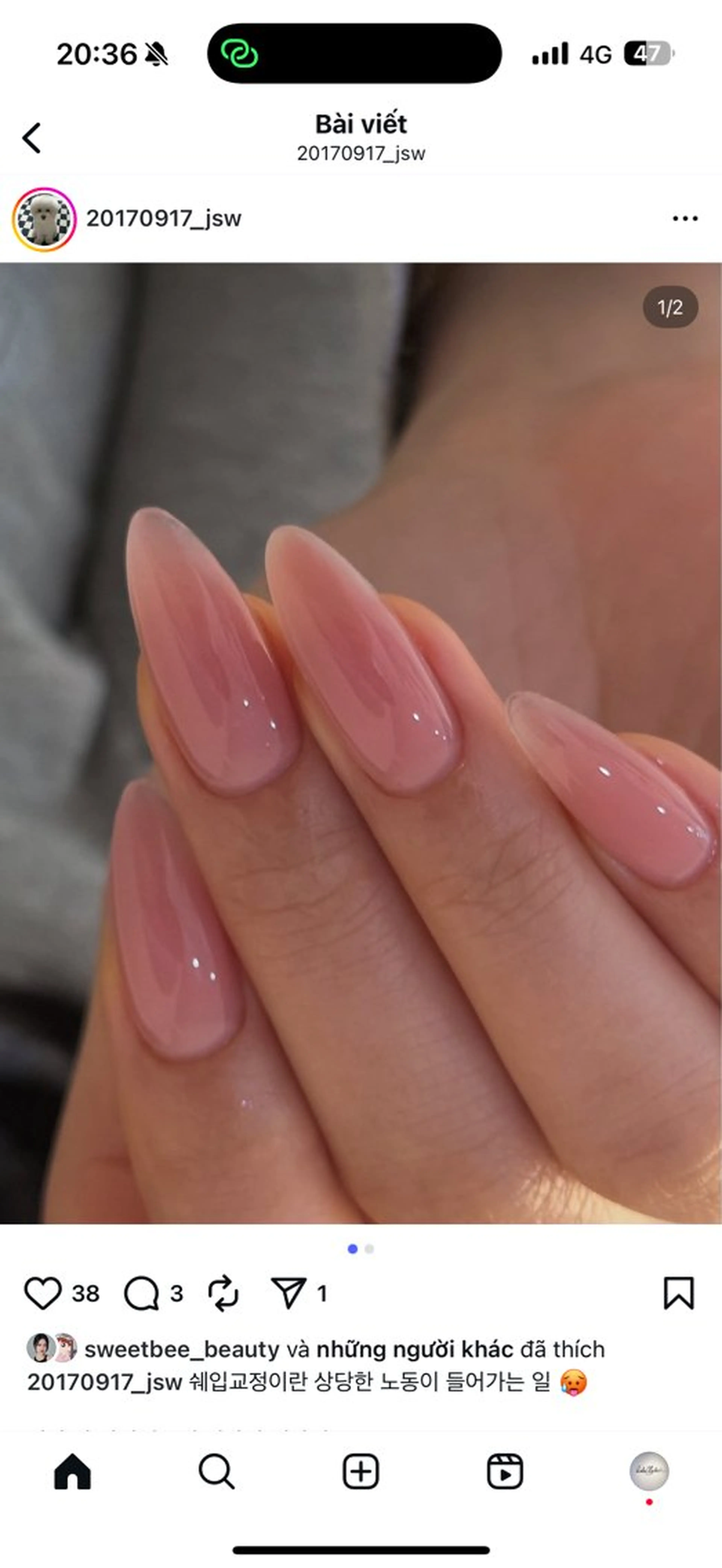ネイル キラキラネイル 韓国ネイル 水色 マグネットネイル ミラーネイル Akina Nailのネイルデザイン