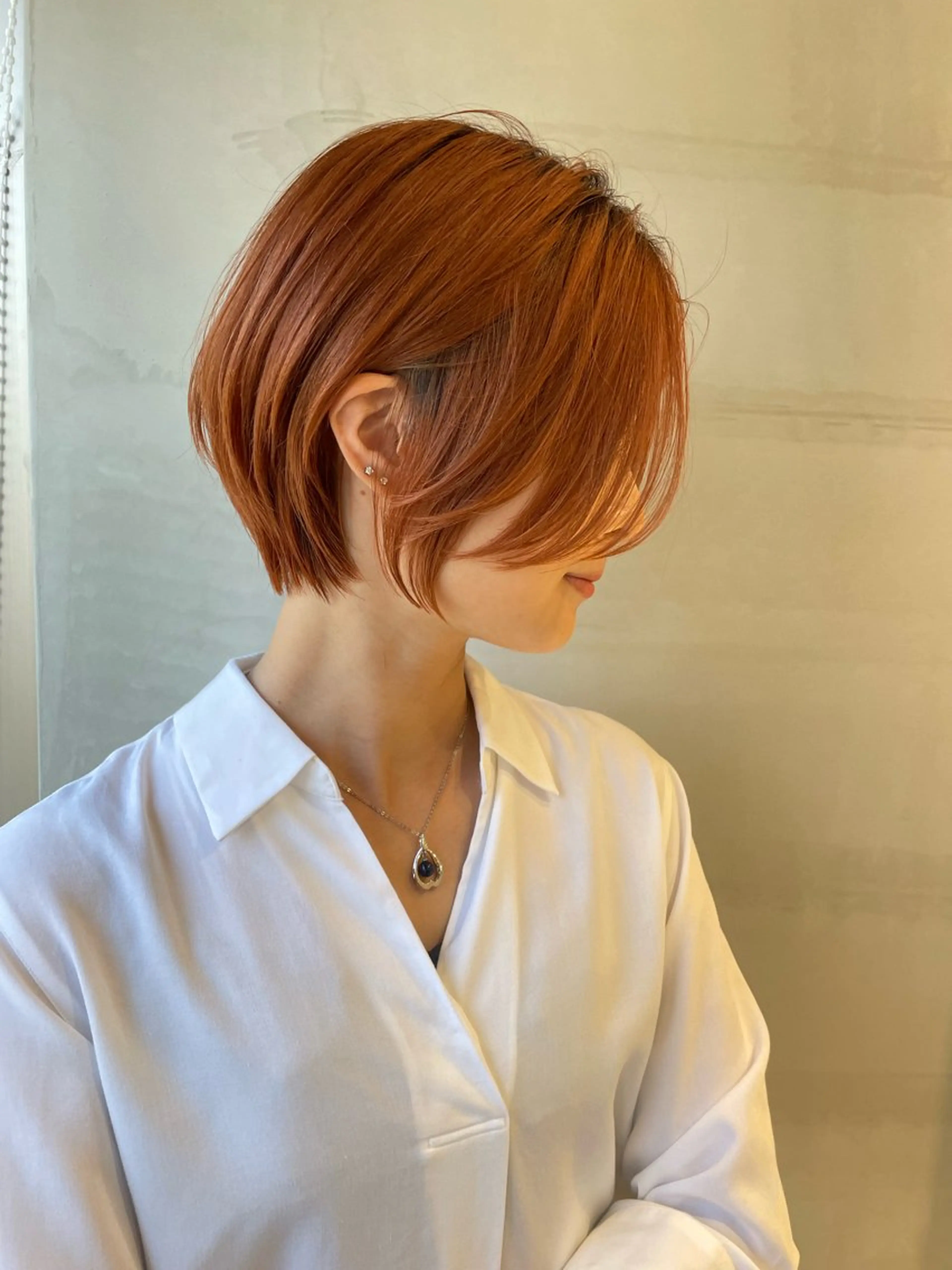 ショート カラー ヘアカラー トリートメント Aster 店長 れおん✂️のヘアスタイル