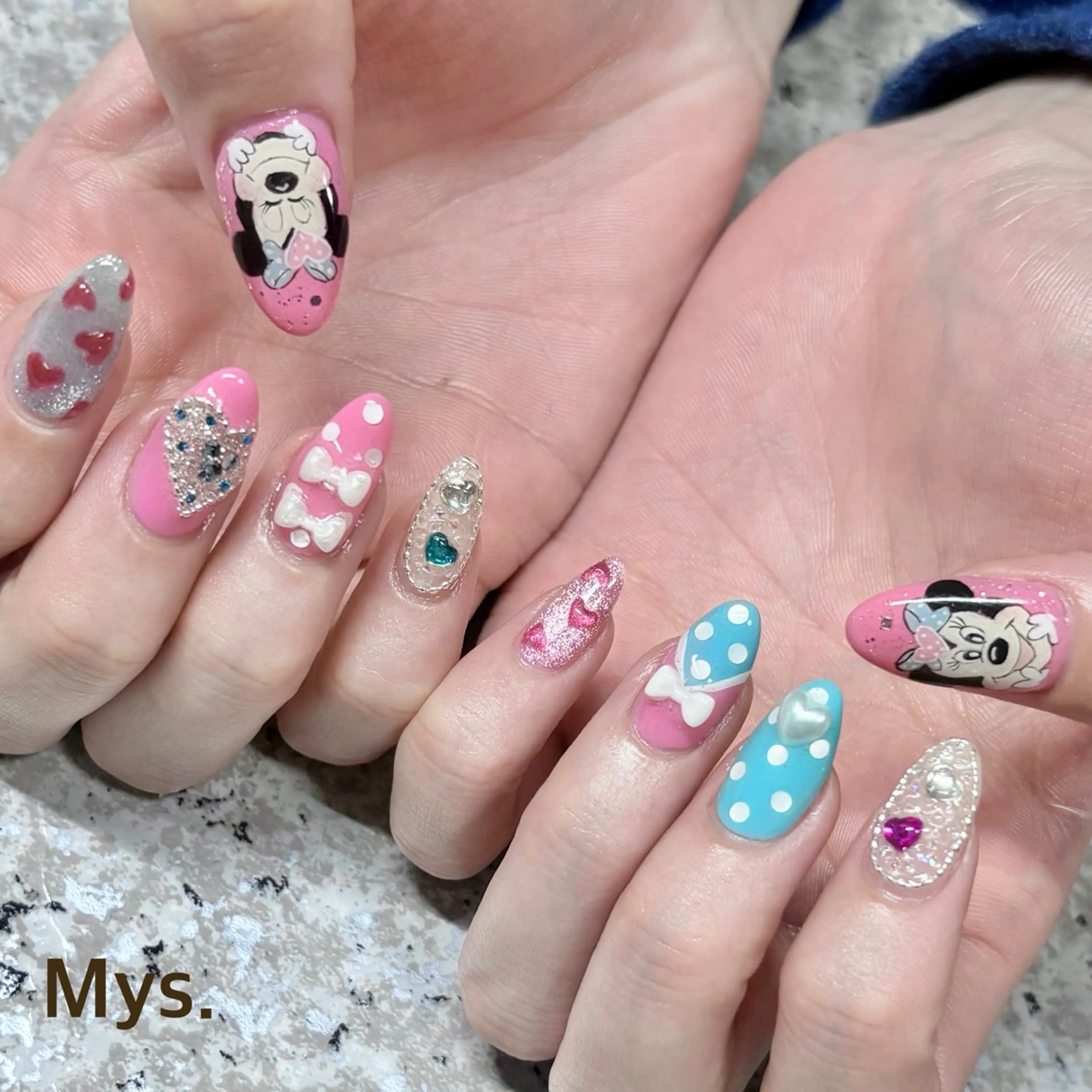 ネイル ハンドネイル Mys. 三上紗紀のネイルデザイン
