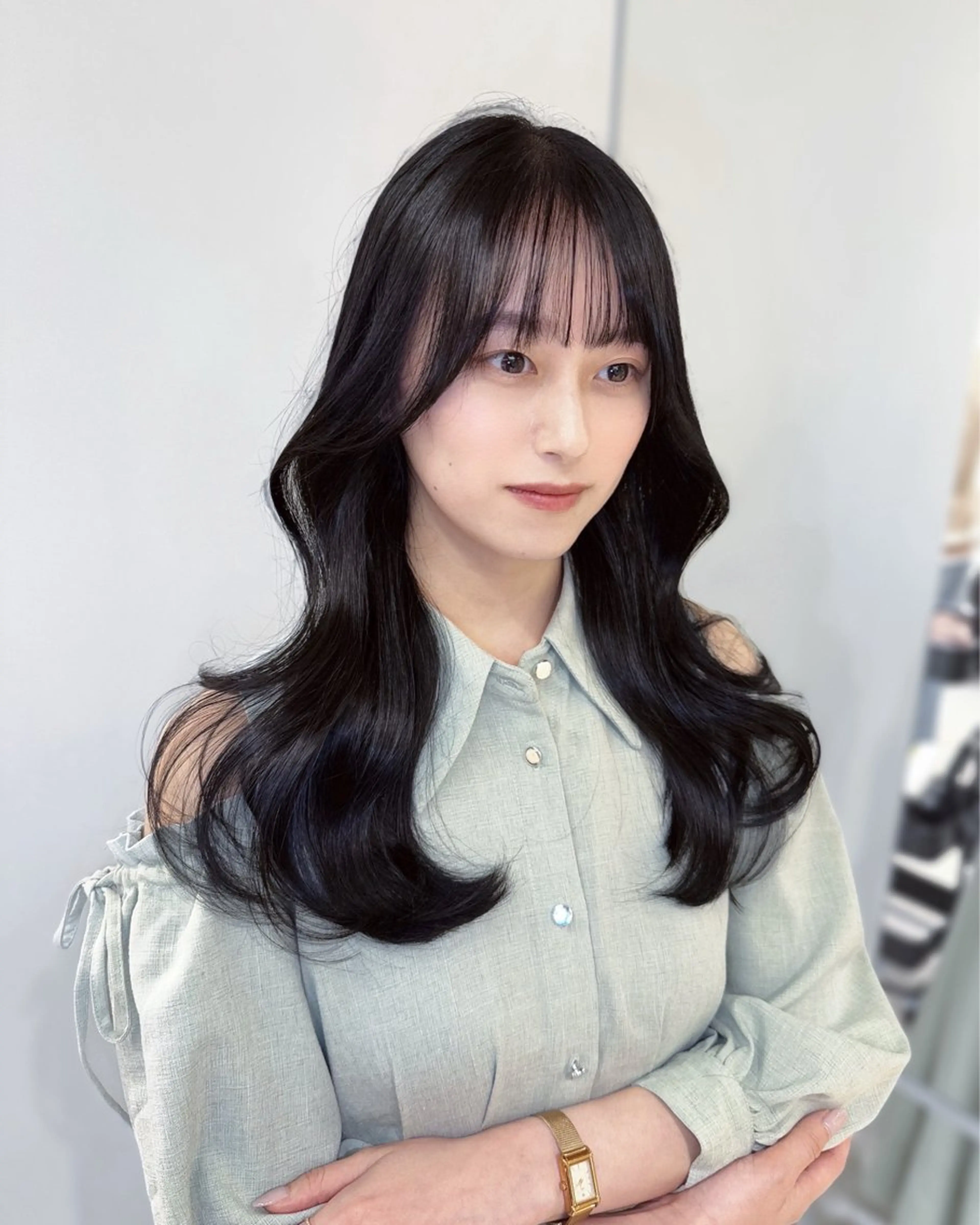 ロング カット ヘアカラー トリートメント 🦋トレンドヘア🦋 竹内克弥のヘアスタイル