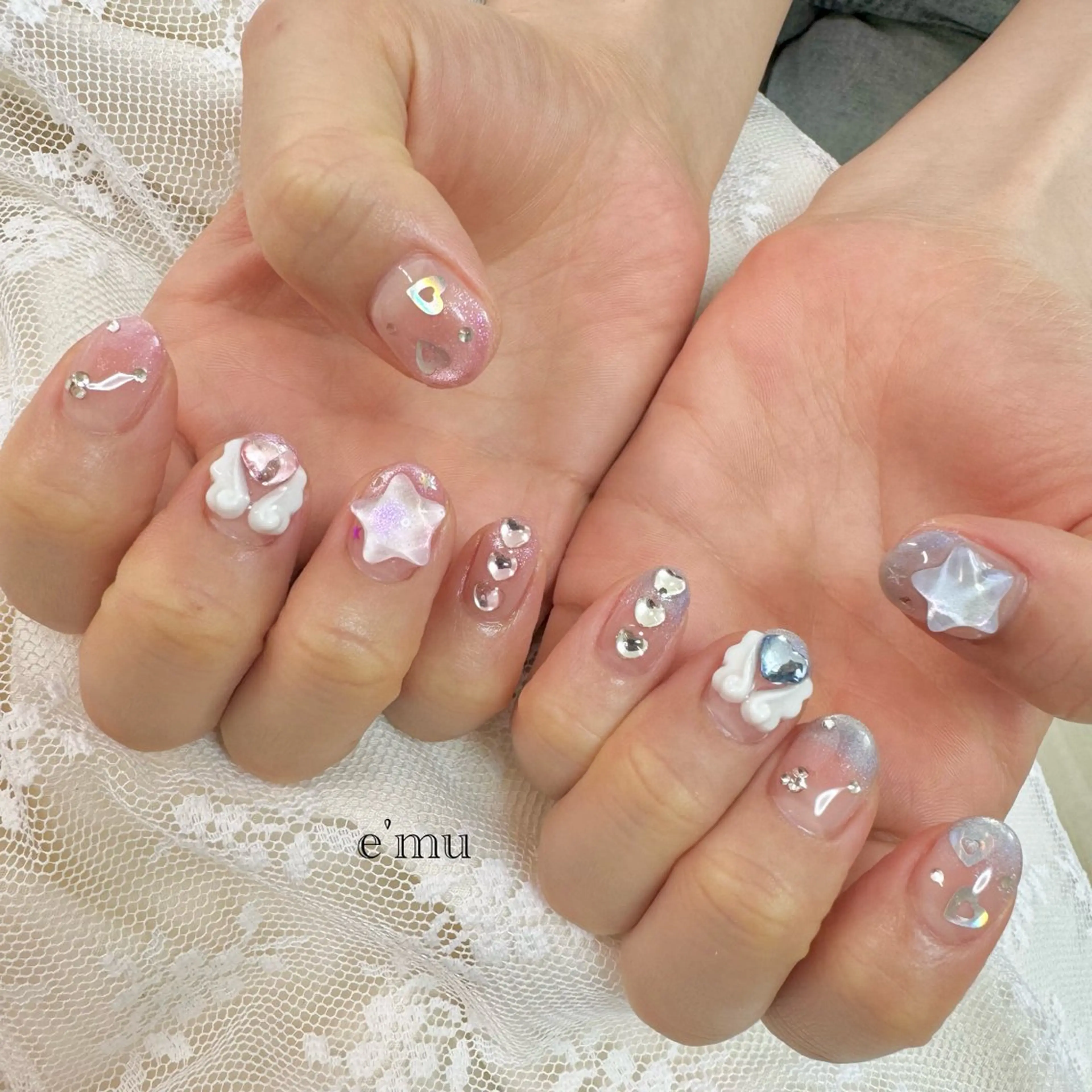 ネイル ハンドネイル nail salon e'mu💐のネイルデザイン