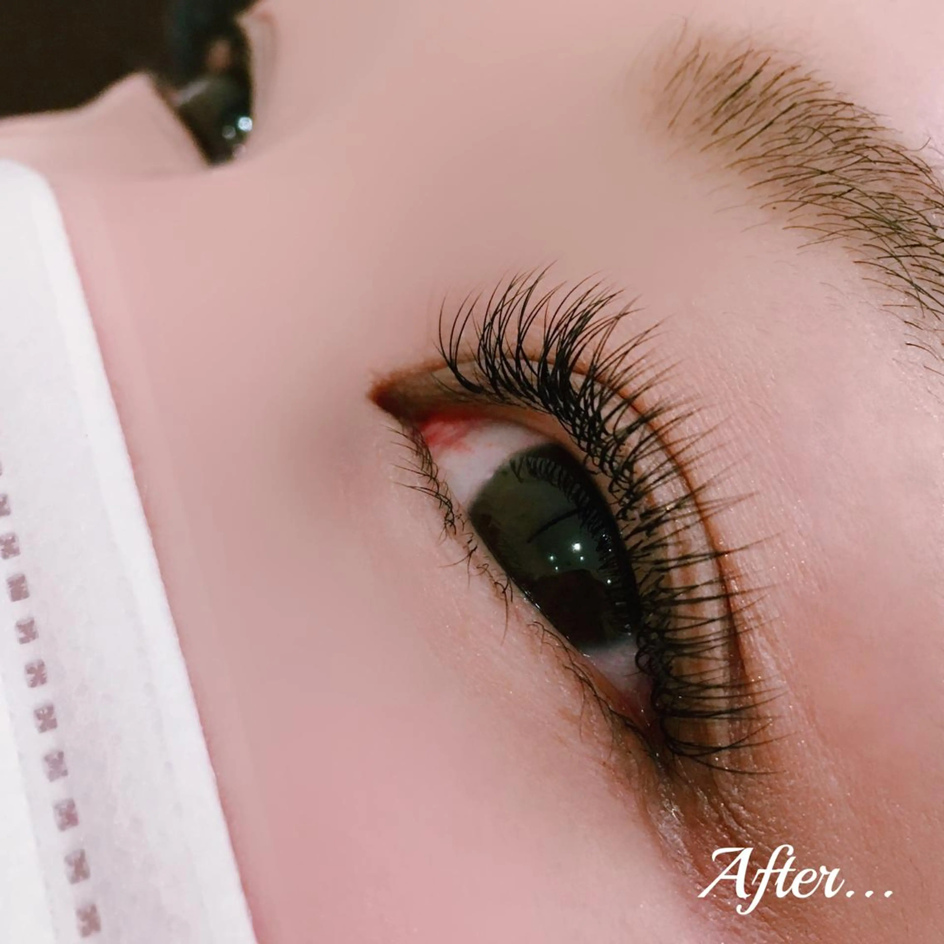 マツエク・マツパ 付け放題 マツナガ☺︎ // Afterのマツエク・マツパデザイン