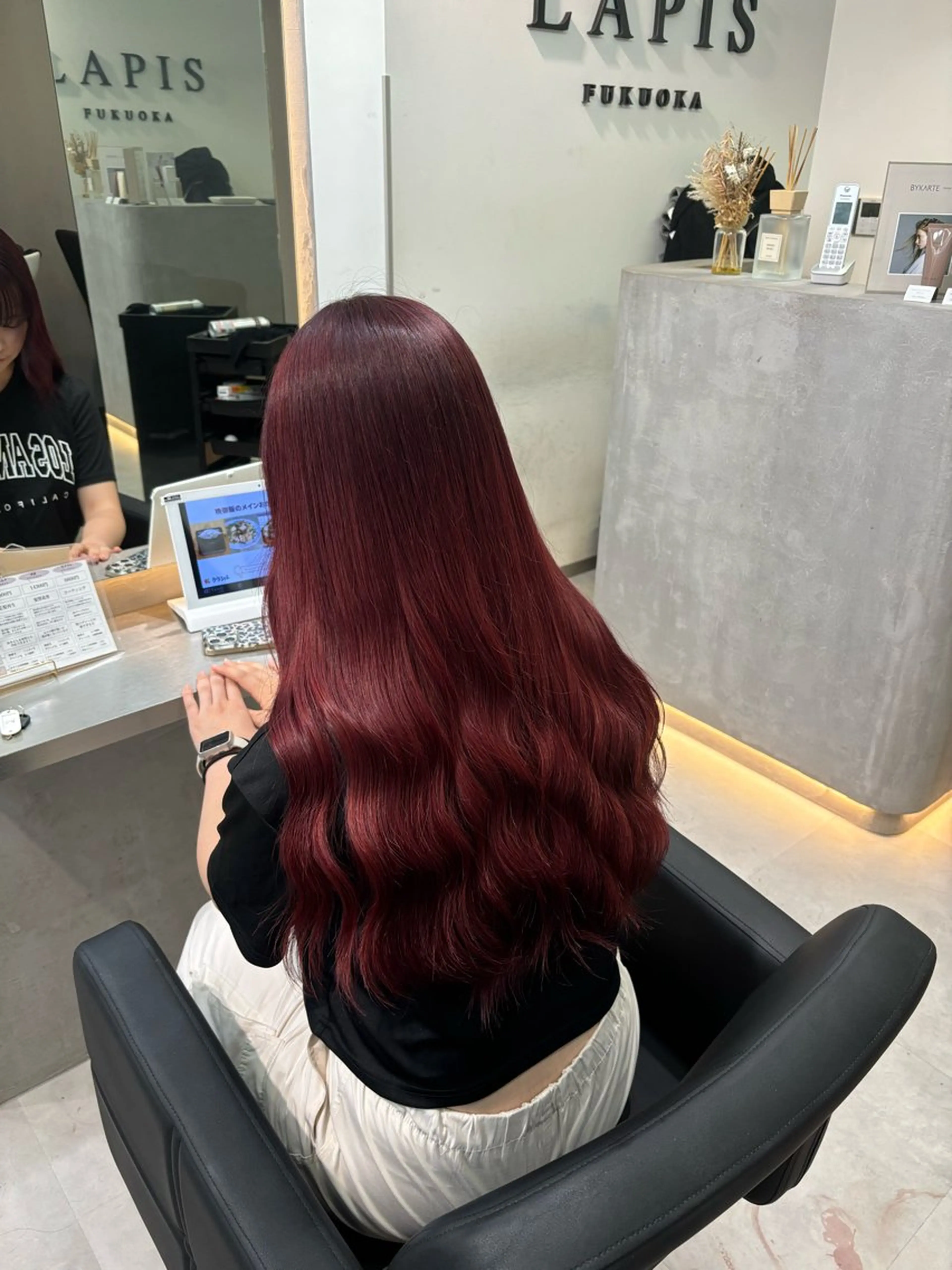 ロング 谷村 龍之輔のヘアスタイル