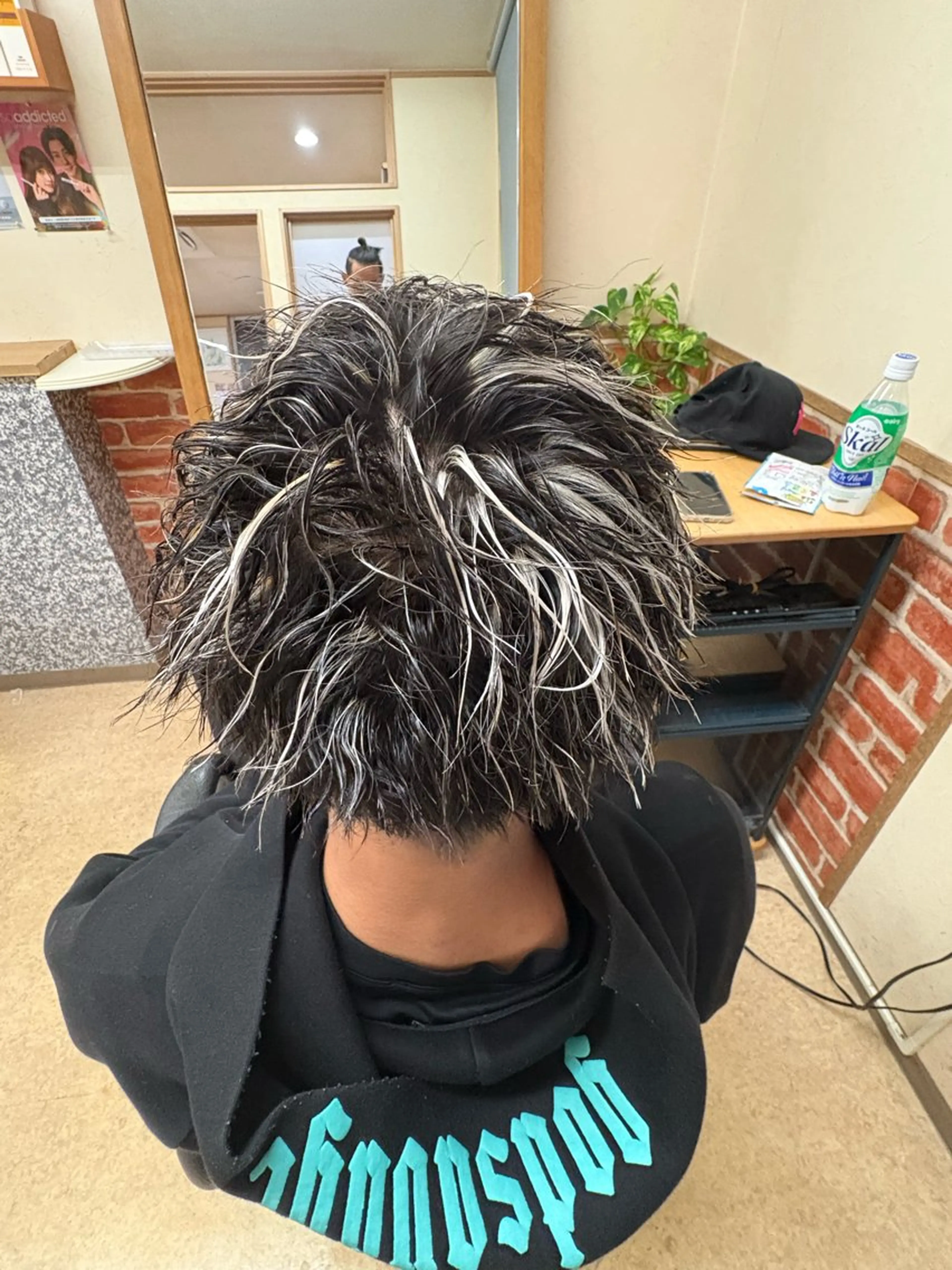 ショート カラー パーマ メンズ hair salon　k2のヘアスタイル