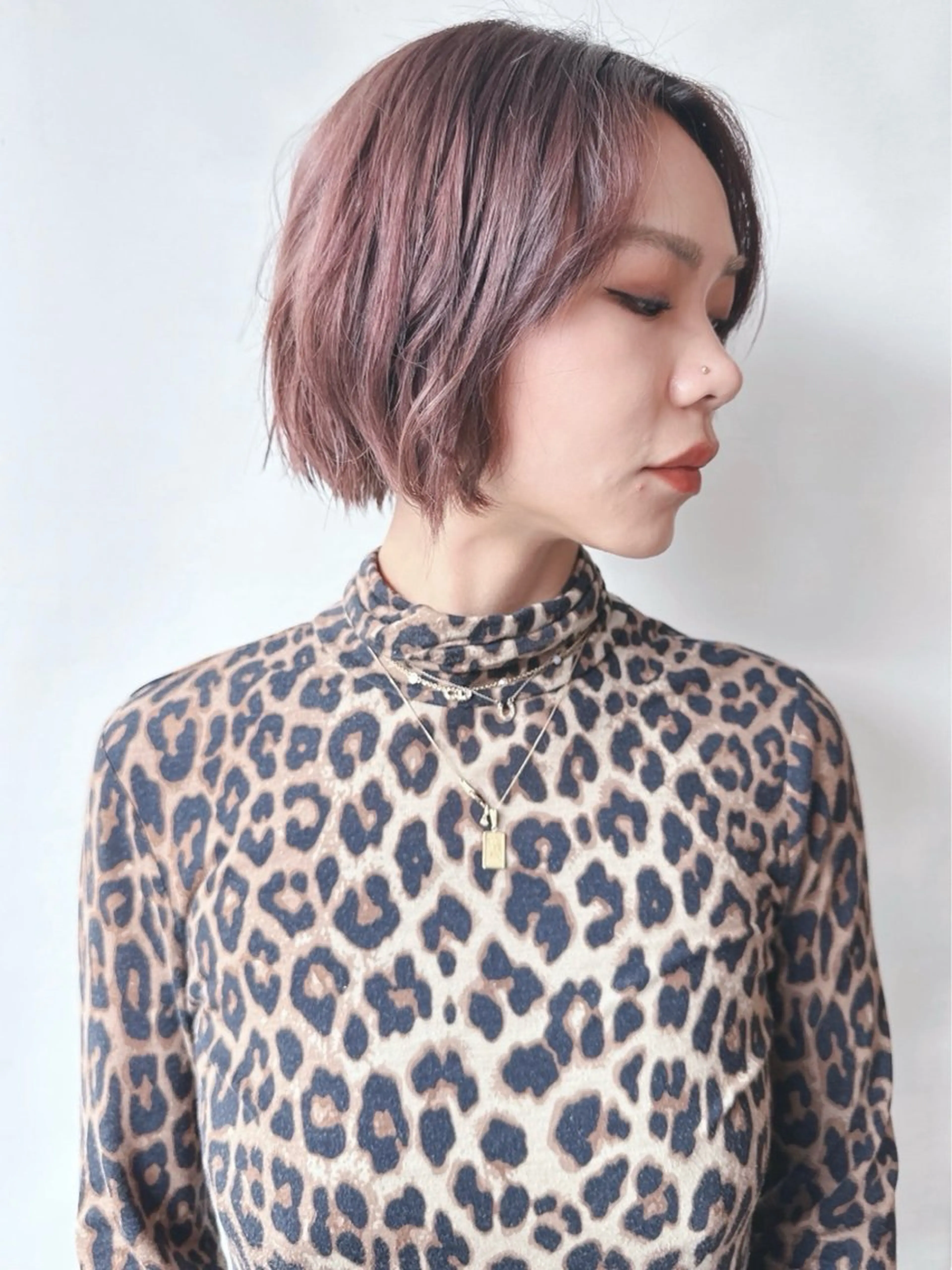 ショート カット ボブ/ゆるふわ ボブパーマ/とういのヘアスタイル