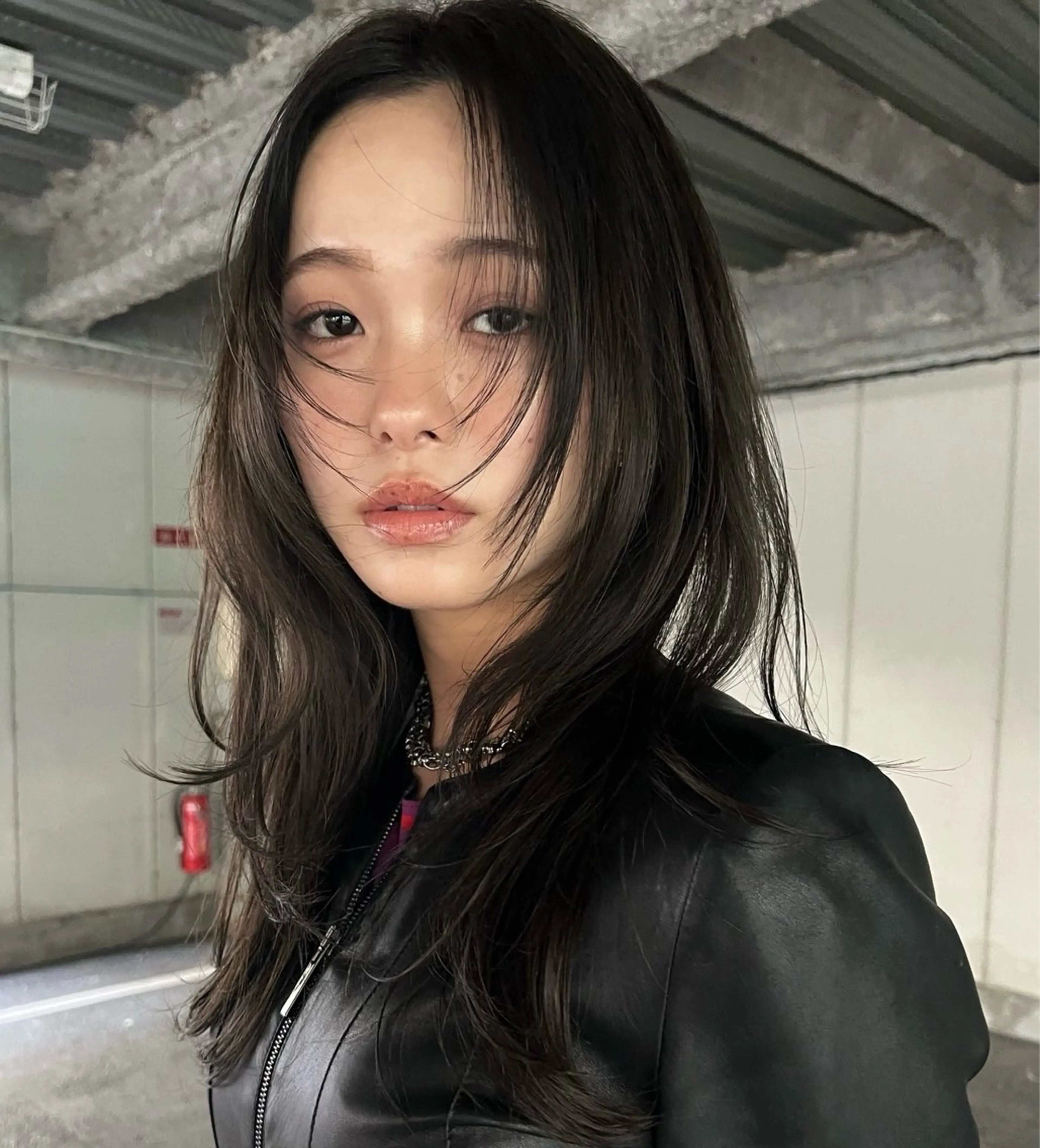 ロング カラー カット ヘアカラー ハッシュカット カシマハヤトのヘアスタイル