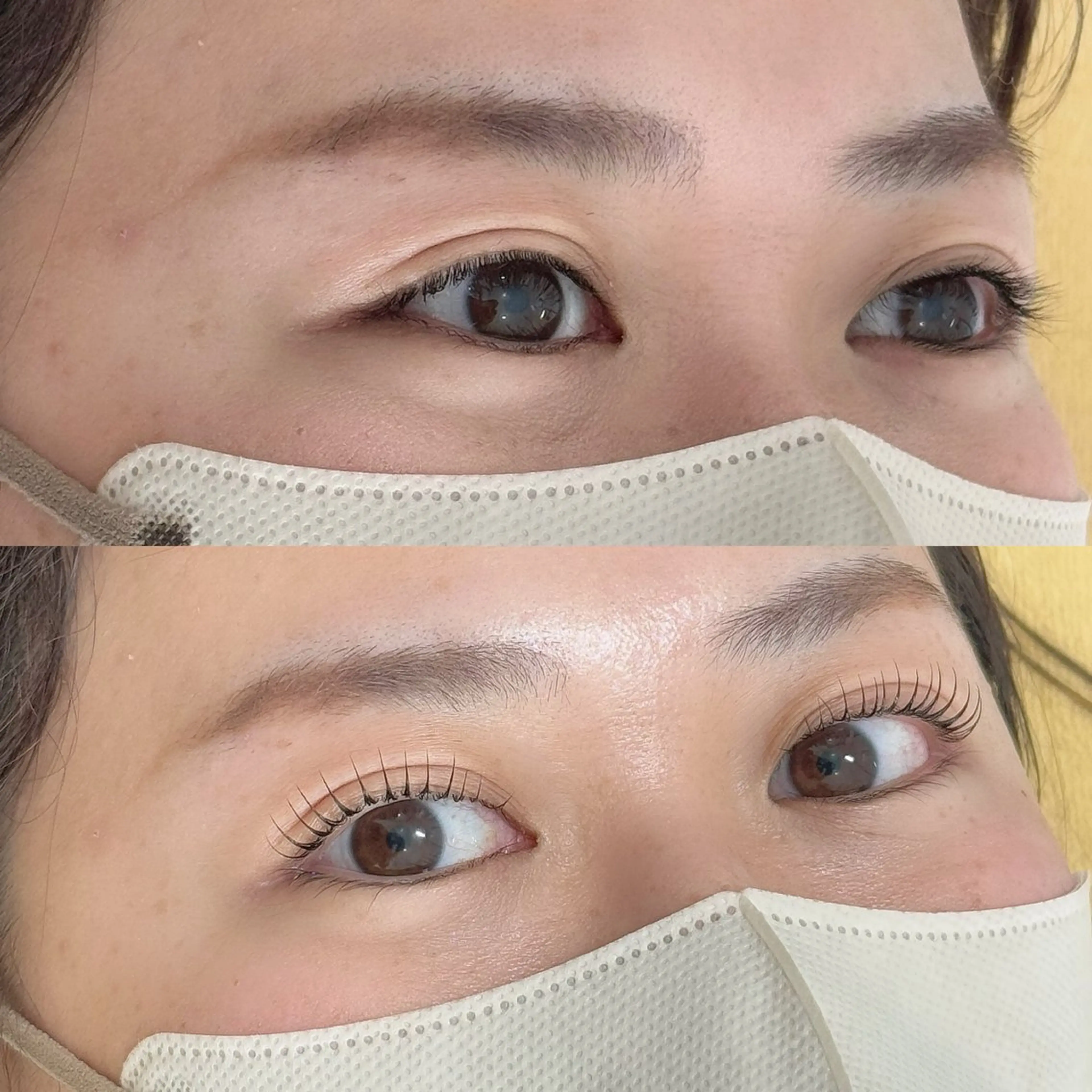 マツエク・マツパ 一重×まつ毛パーマ 森田 真由のマツエク・マツパデザイン