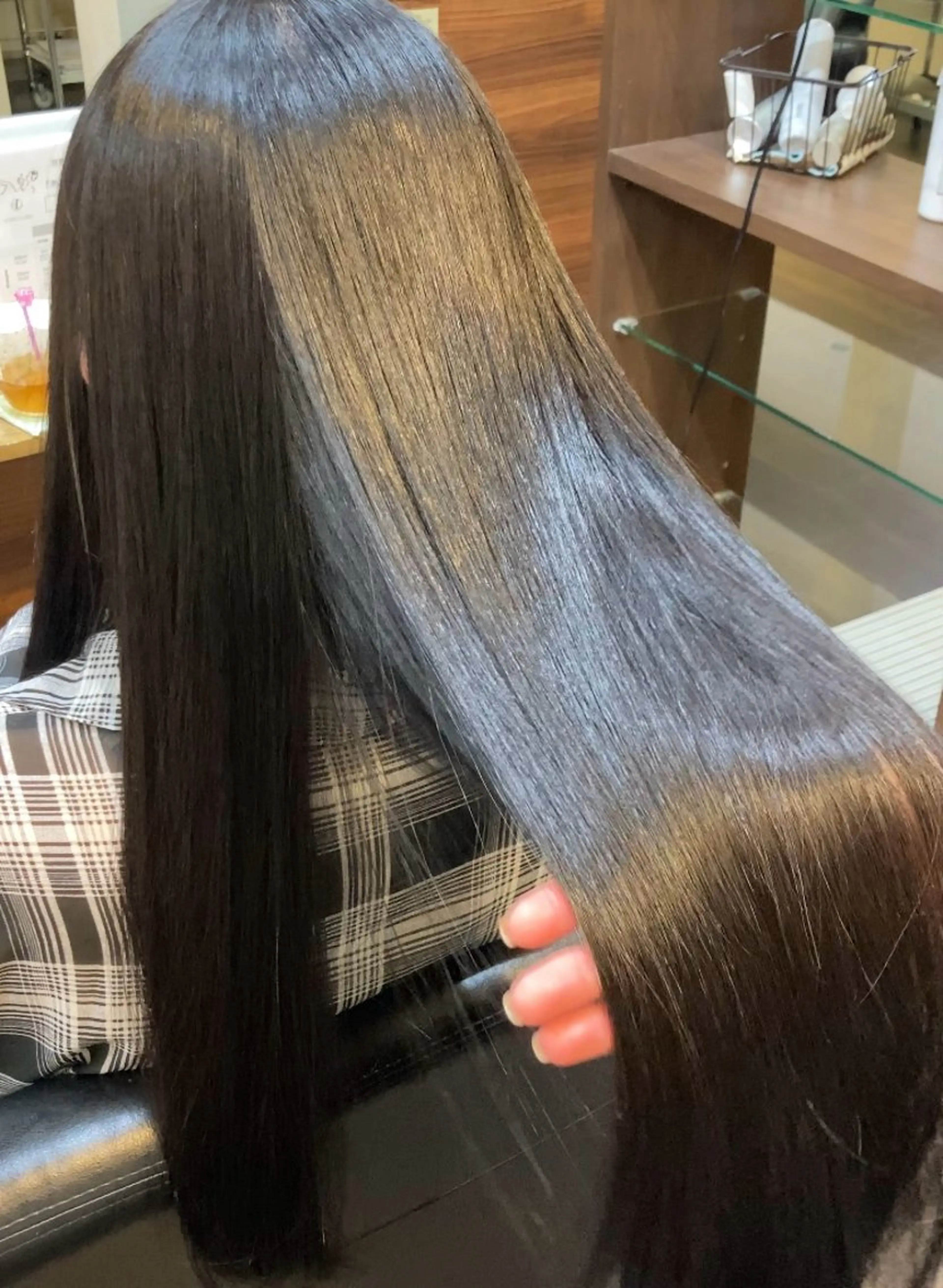 【ちゅるんと鏡面】💎髪質改善トリートメントエステ💎の写真