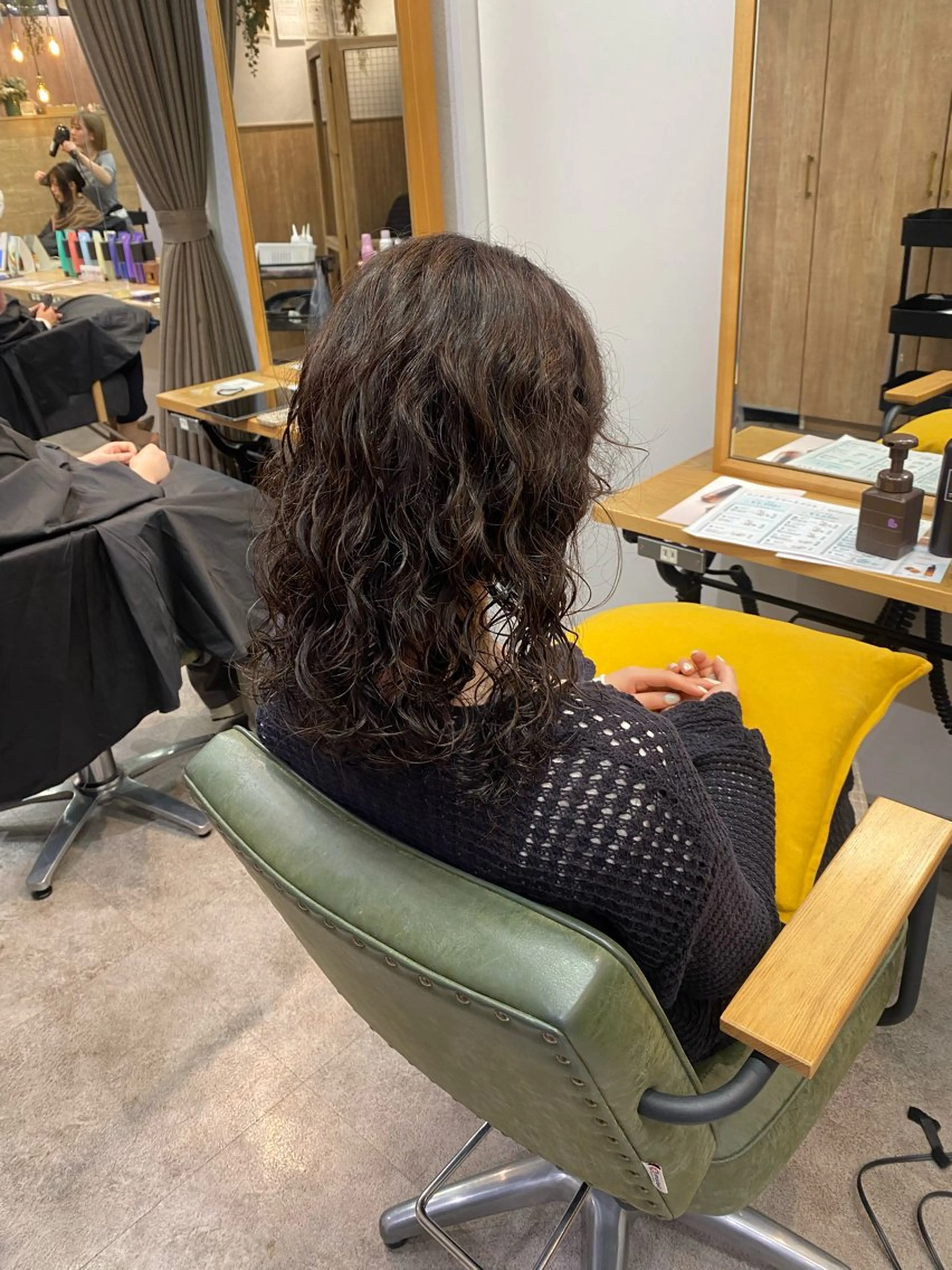 セミロング 🌀ボブ／ミディアム /パーマ🌀ayaのヘアスタイル