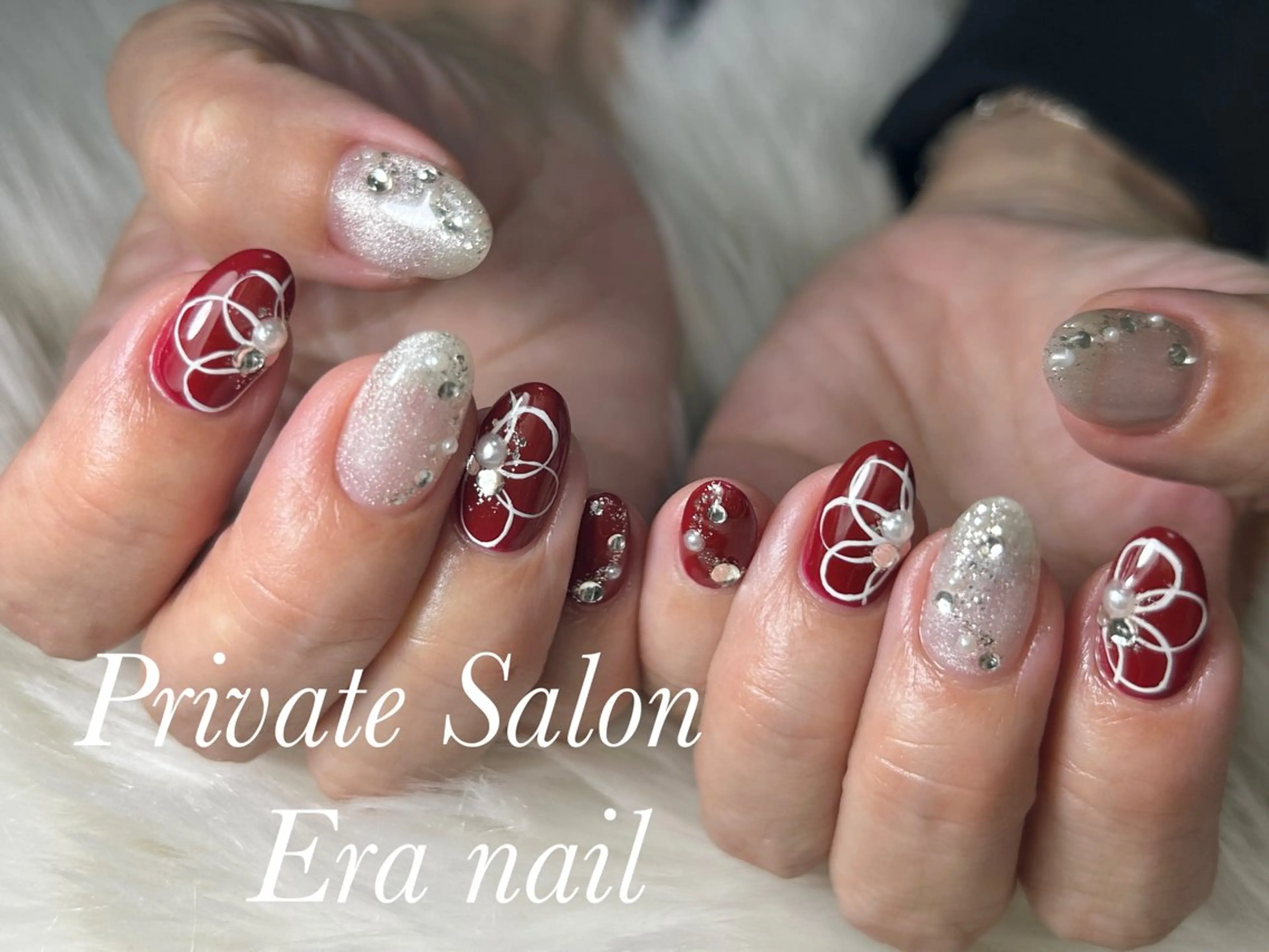 ネイル 持ち込み ハンドネイル Era nailのネイルデザイン