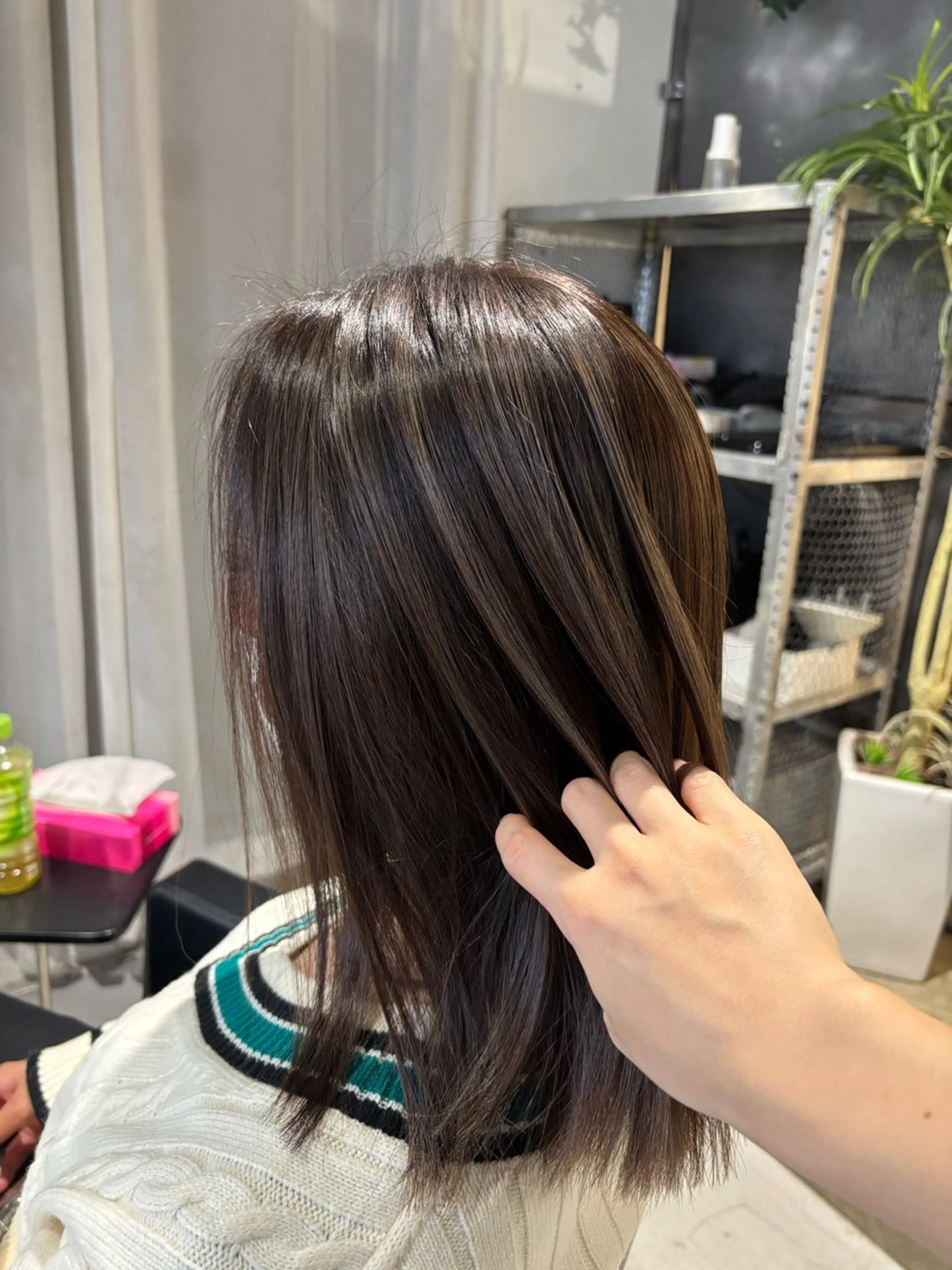 ミディアム ハイライト inc新小岩北口店 🫧Nichikaのヘアスタイル