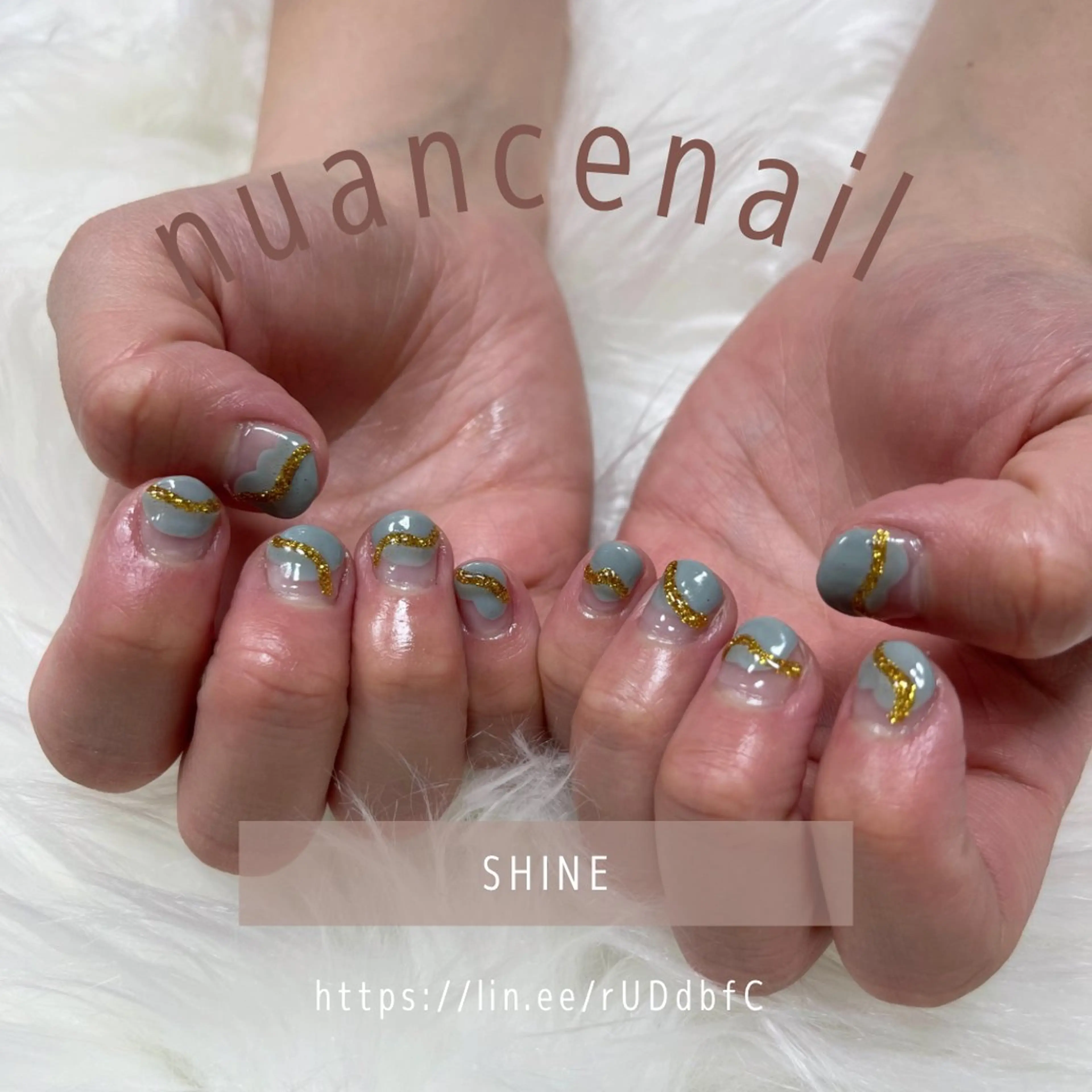 ネイル ニュアンスネイル SHINE nail salonのネイルデザイン