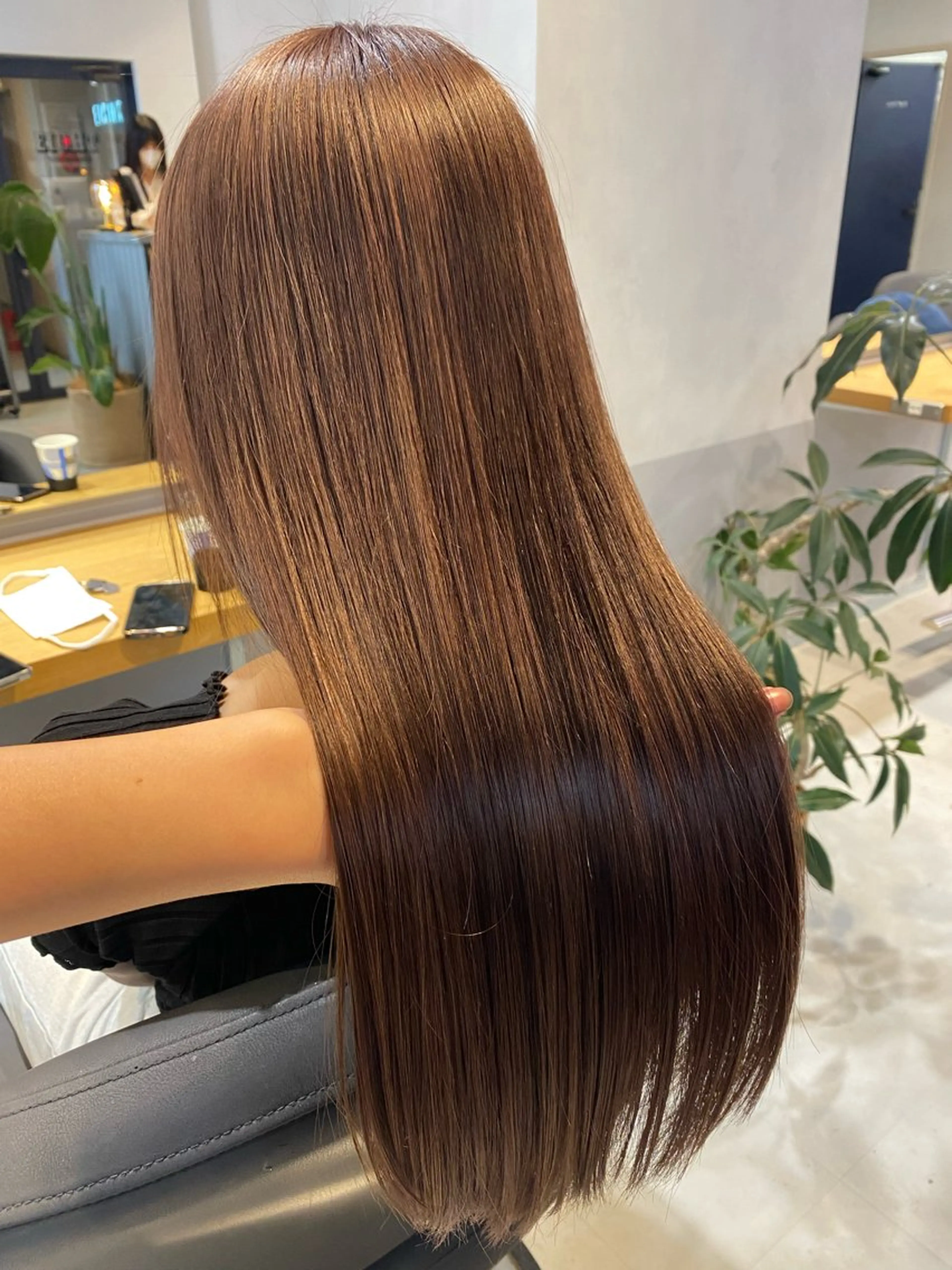 ロング カラー トリートメント ヘアカラー トリートメント 🌟ハイライト/ハイ トーン🌟MIKIのヘアスタイル