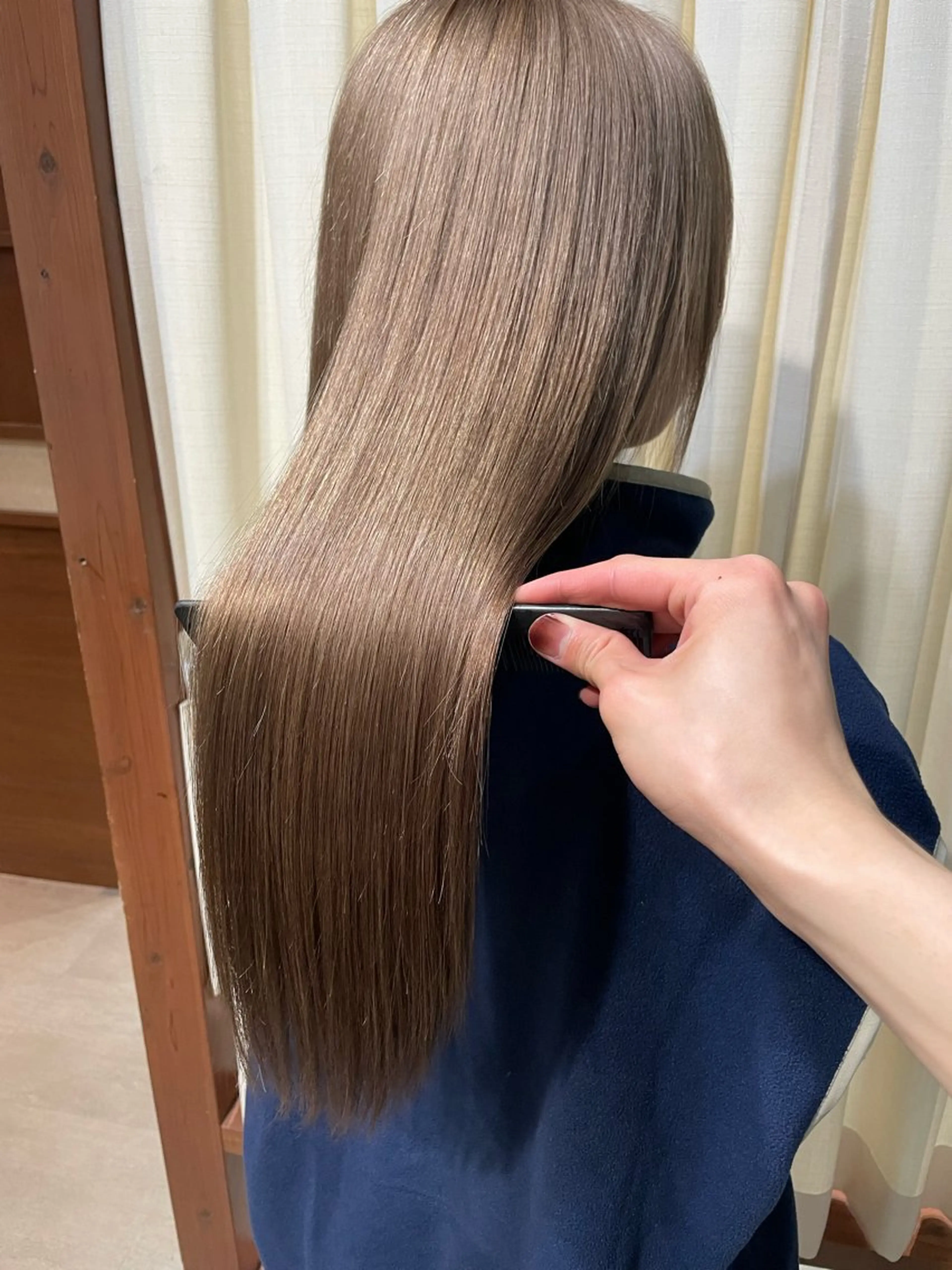 【梅雨に向けての対策クーポン😳】縮毛矯正+トリートメント❣️の写真