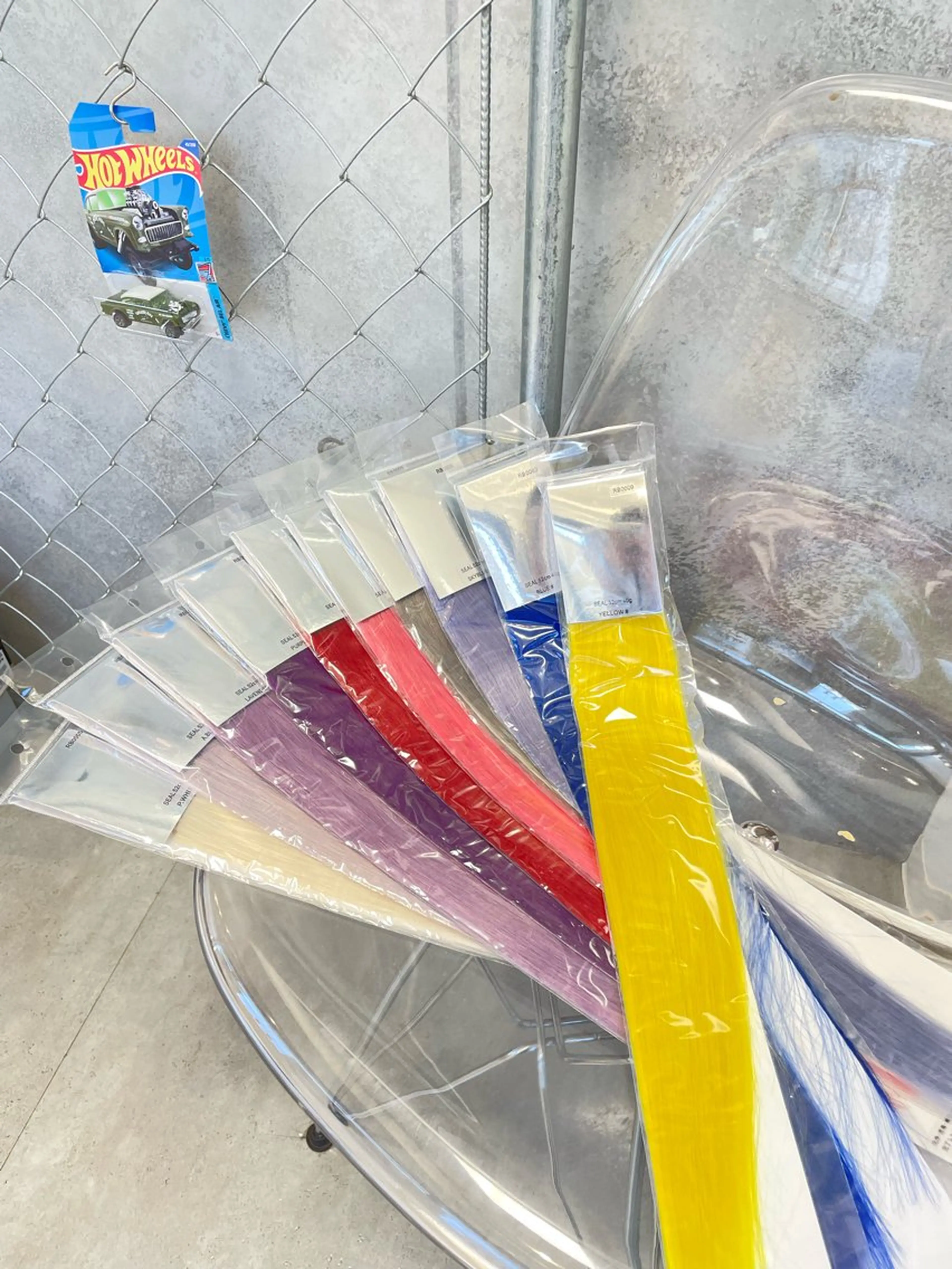 ロング エクステ エクステ fuka/梅田/ ミルクティーベージュのヘアスタイル