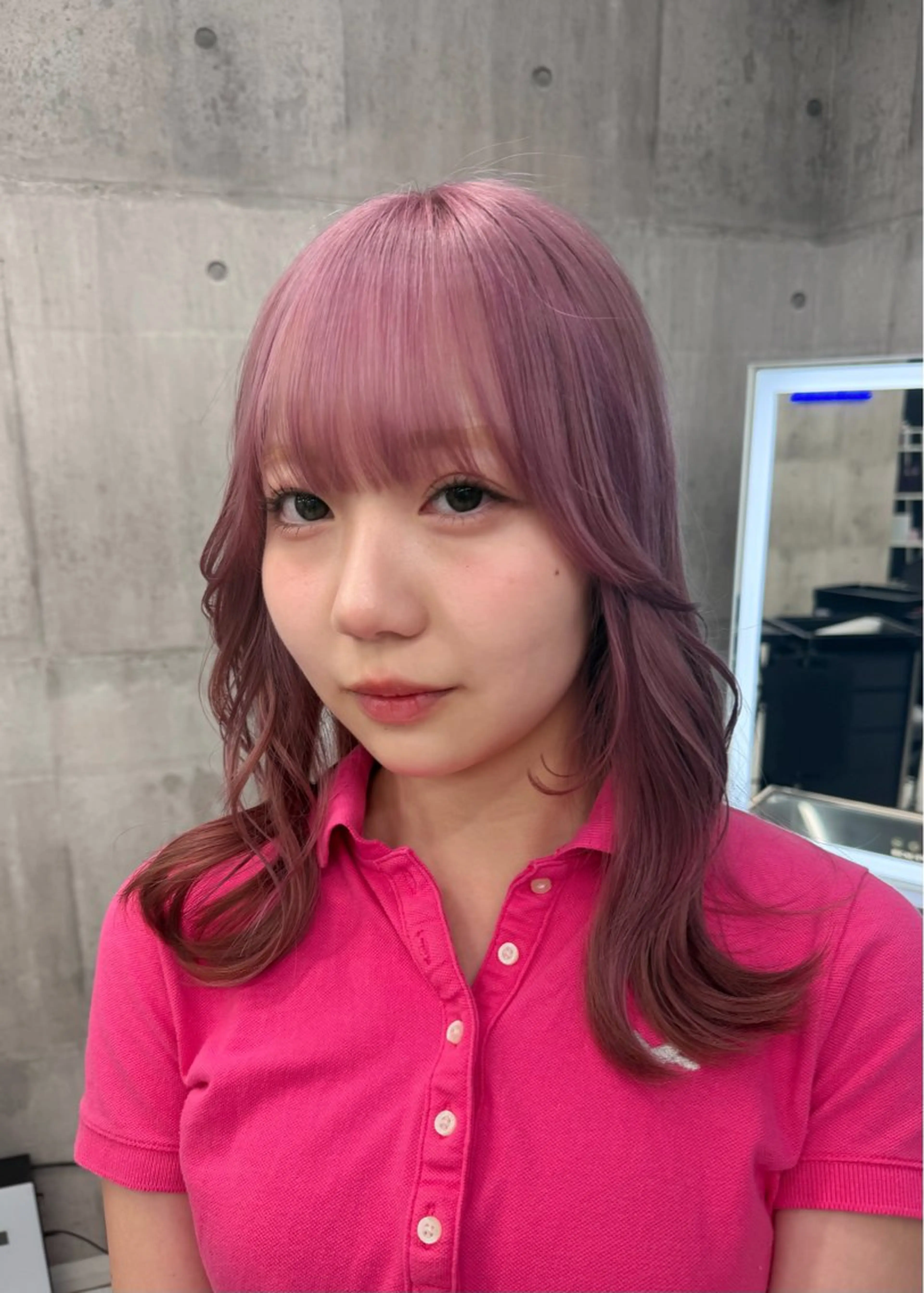 カラー ハイトーン/ゆるふわ 🧚𖥔ׁTOMO♡のヘアスタイル