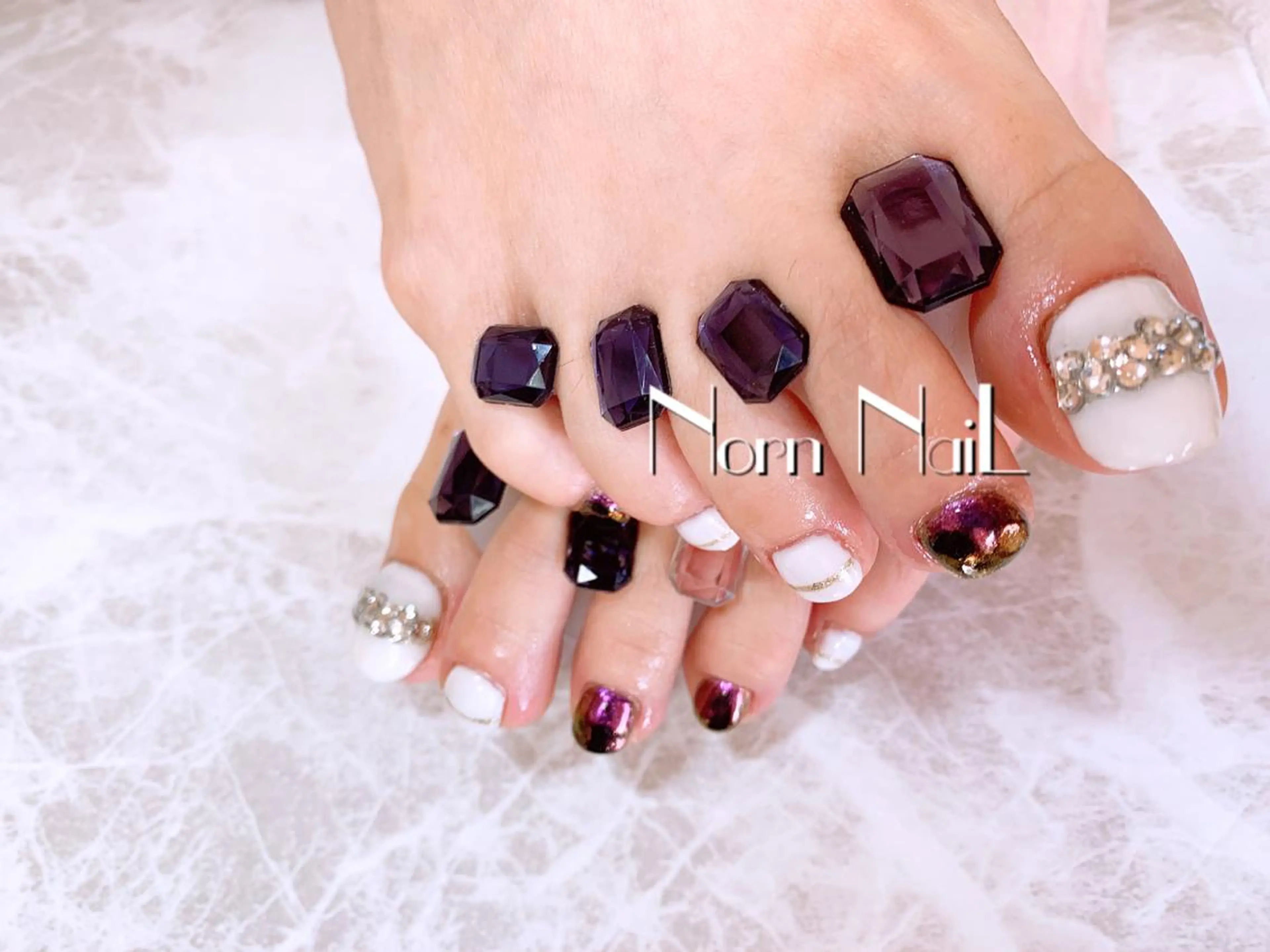 ネイル フットネイル U Ayaのネイルデザイン