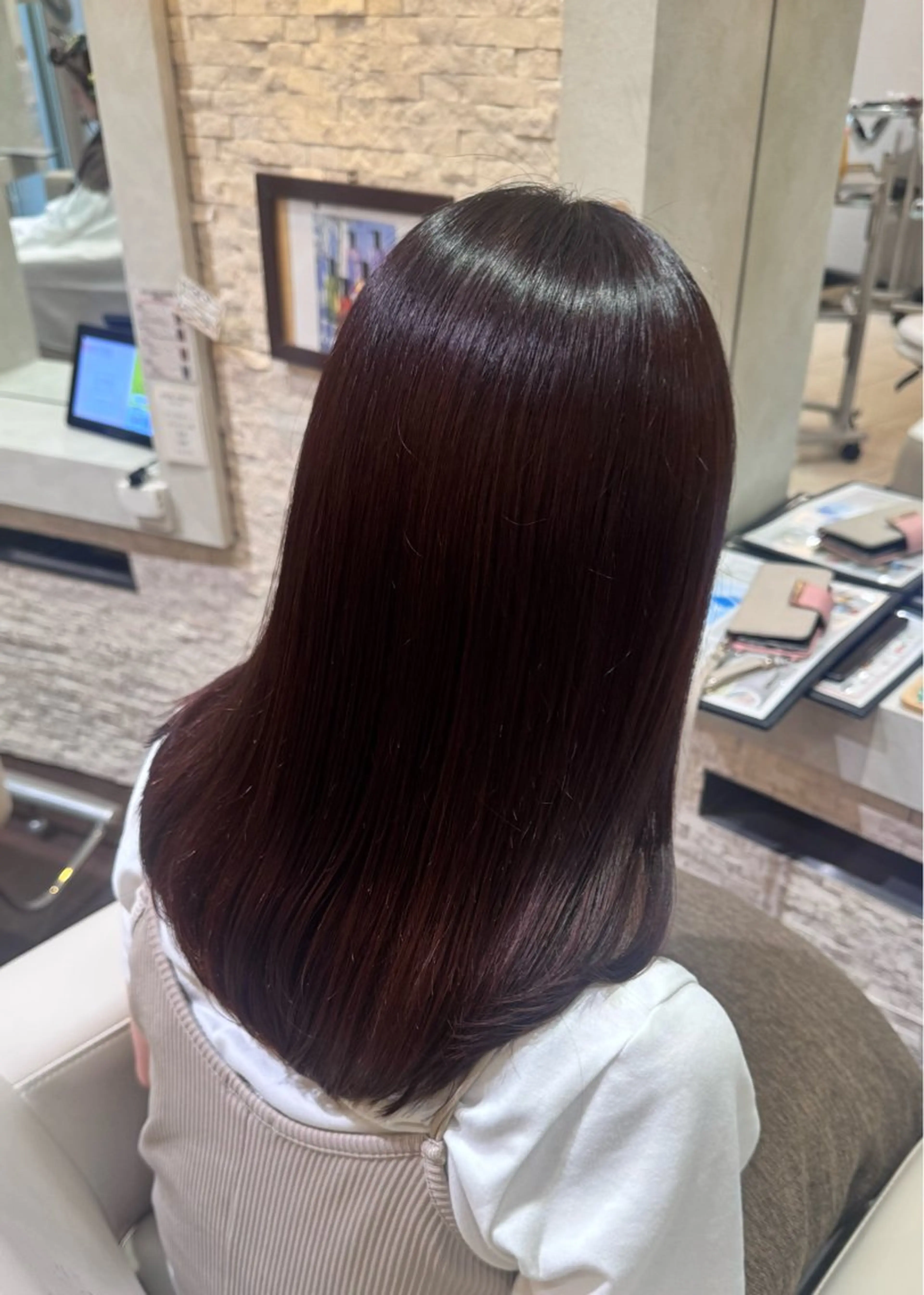 セミロング 💎五十嵐 千夏💎のヘアスタイル