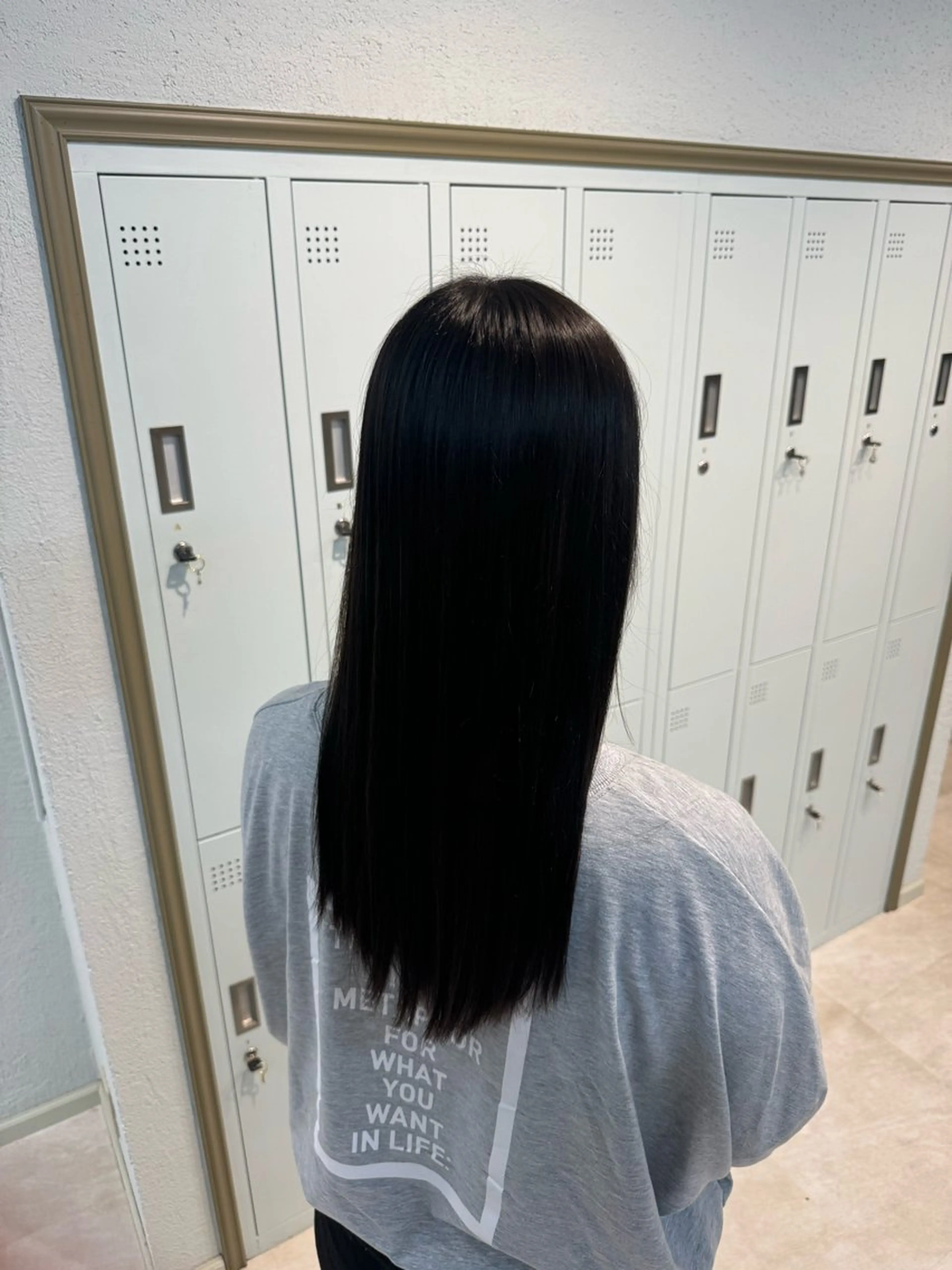 ロング カラー 高砂 夢希のヘアスタイル