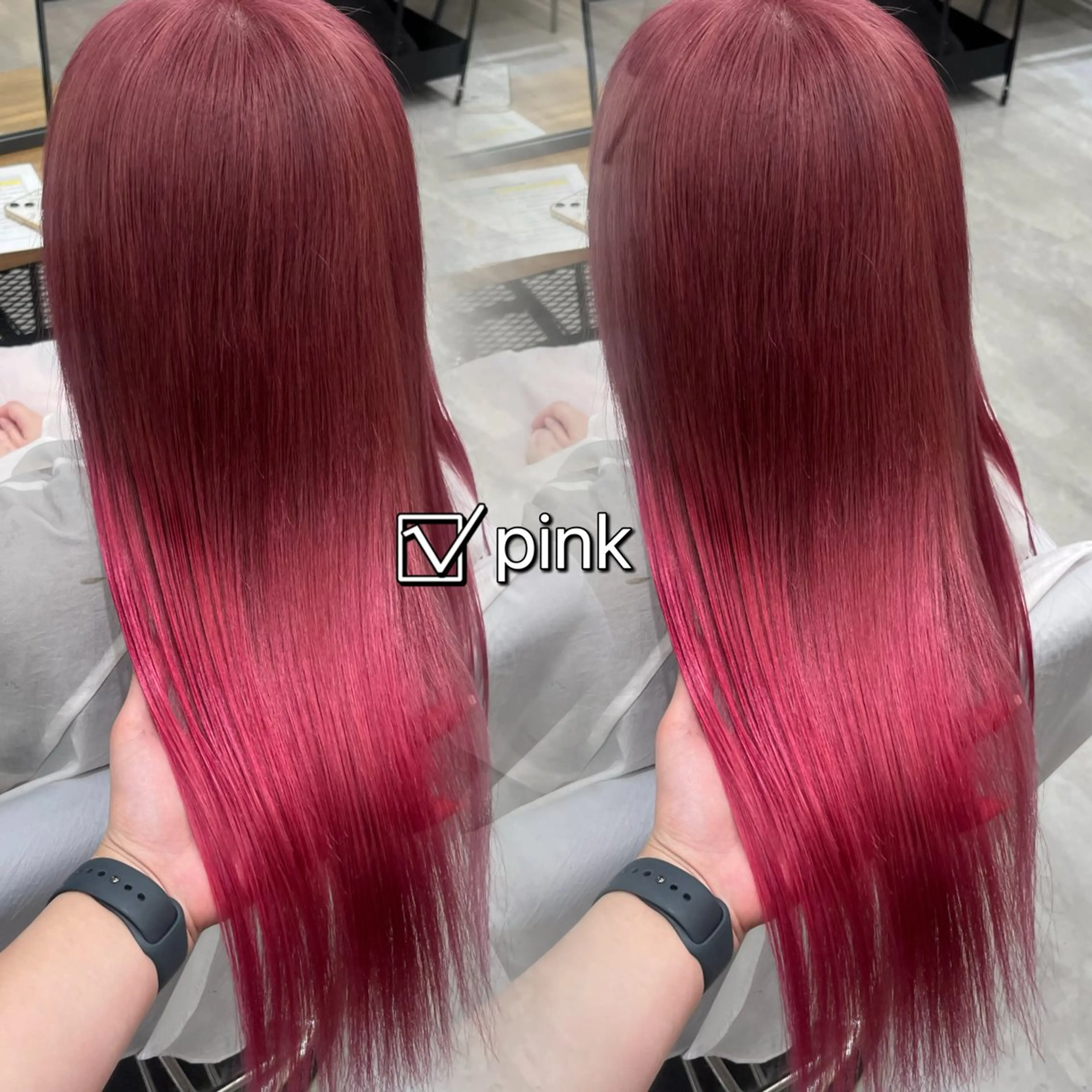 ロング カラー ヘアカラー トリートメント RIO🩶NEXT/ エクステ/ハイトーンのヘアスタイル