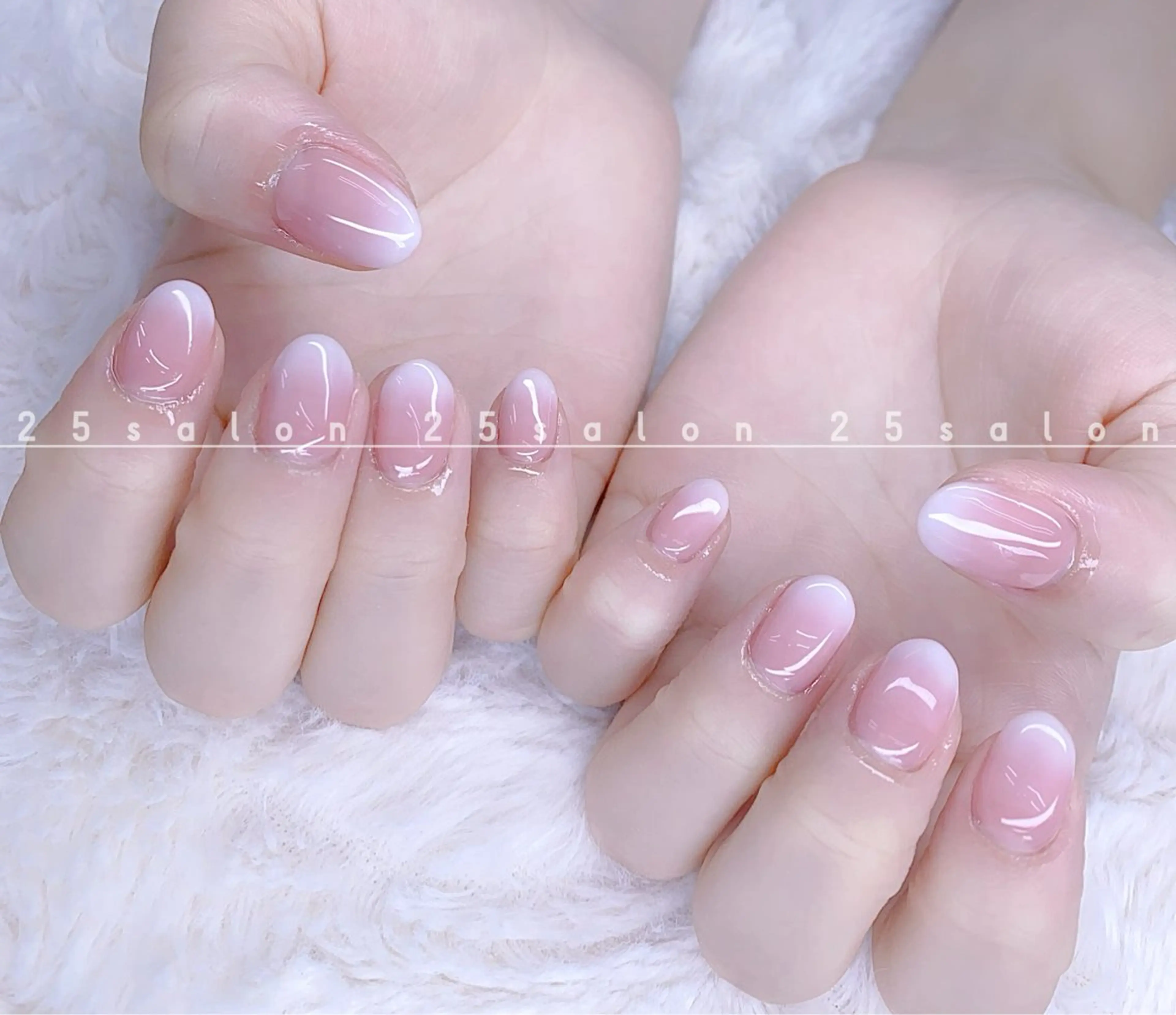 ネイル ジェルネイル 韓国ネイル ニュアンスネイル パラジェル ワンホンネイル 2 5のマツエク・マツパデザイン