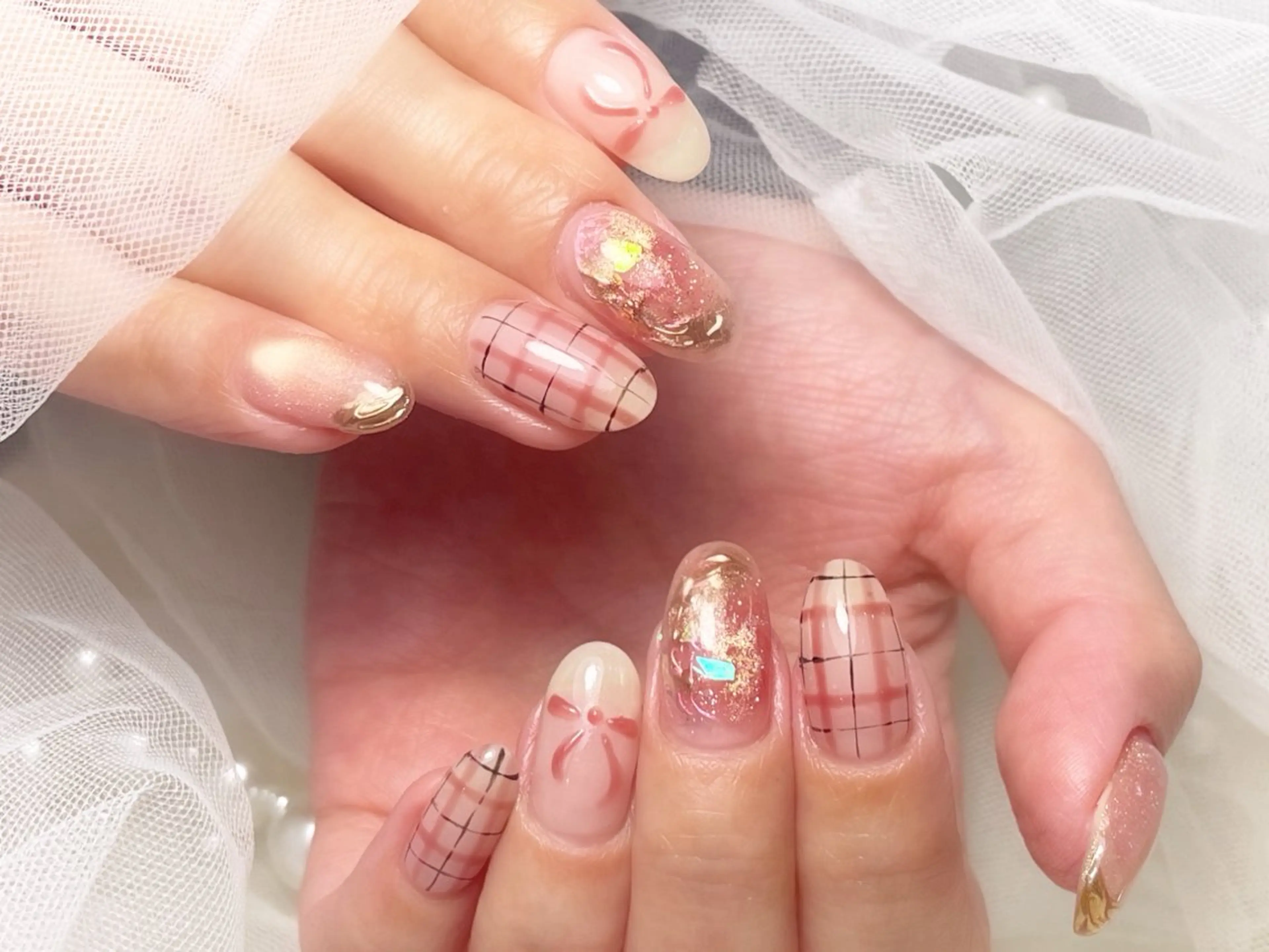 ネイル ジョアアンジェ京橋店 園田 美碧のネイルデザイン