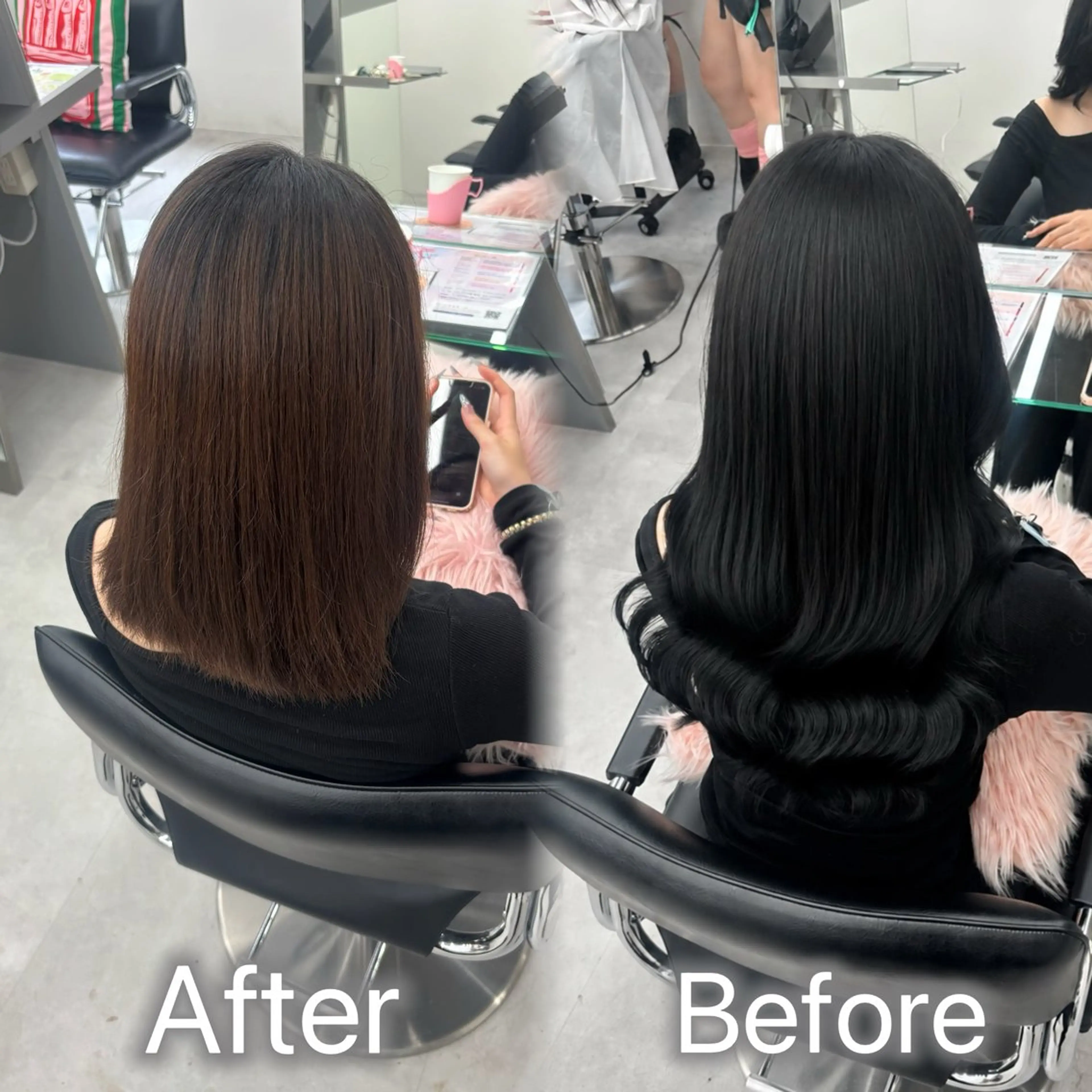 ロング カラー ヘアアレンジ メンズ カット ヘアカラー トリートメント エクステ ヘアセット 羽エク指名No1✨️ シールエク🌙しぇるのヘアスタイル