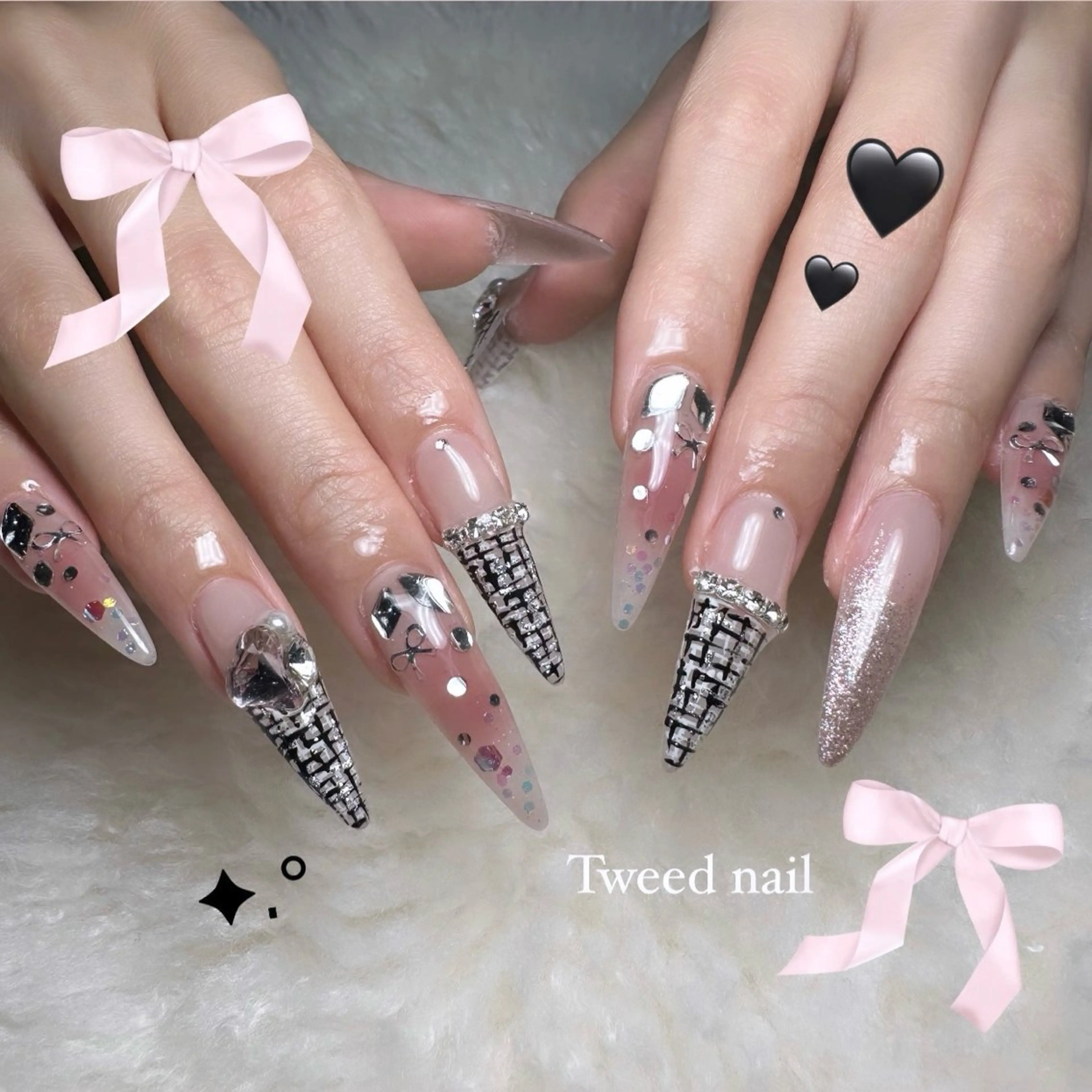 長さ出し10本+90分アート👱🏻‍♀️🎀の写真