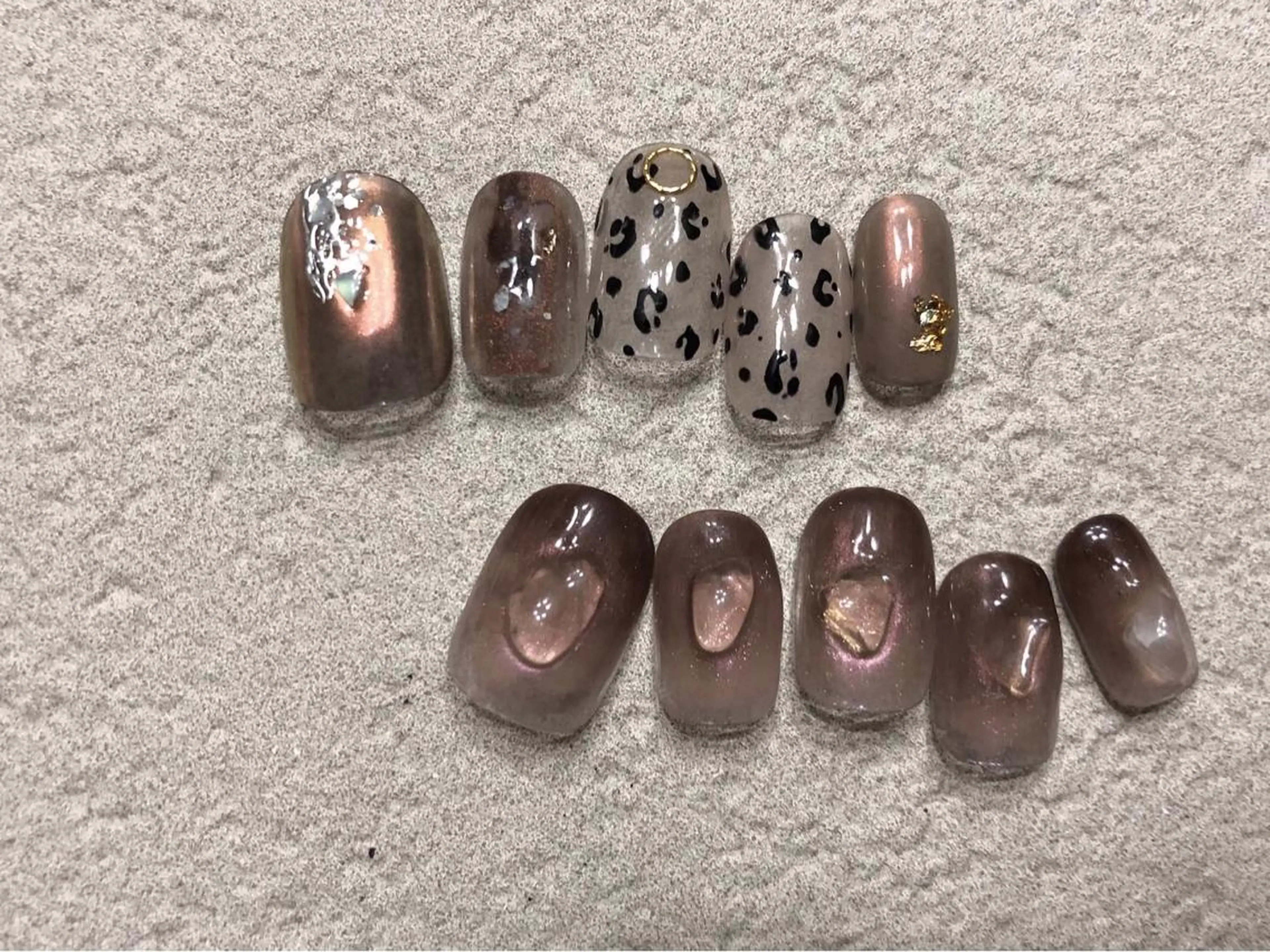 ネイル パラあり！フィルイン 美フォルムのネイルデザイン