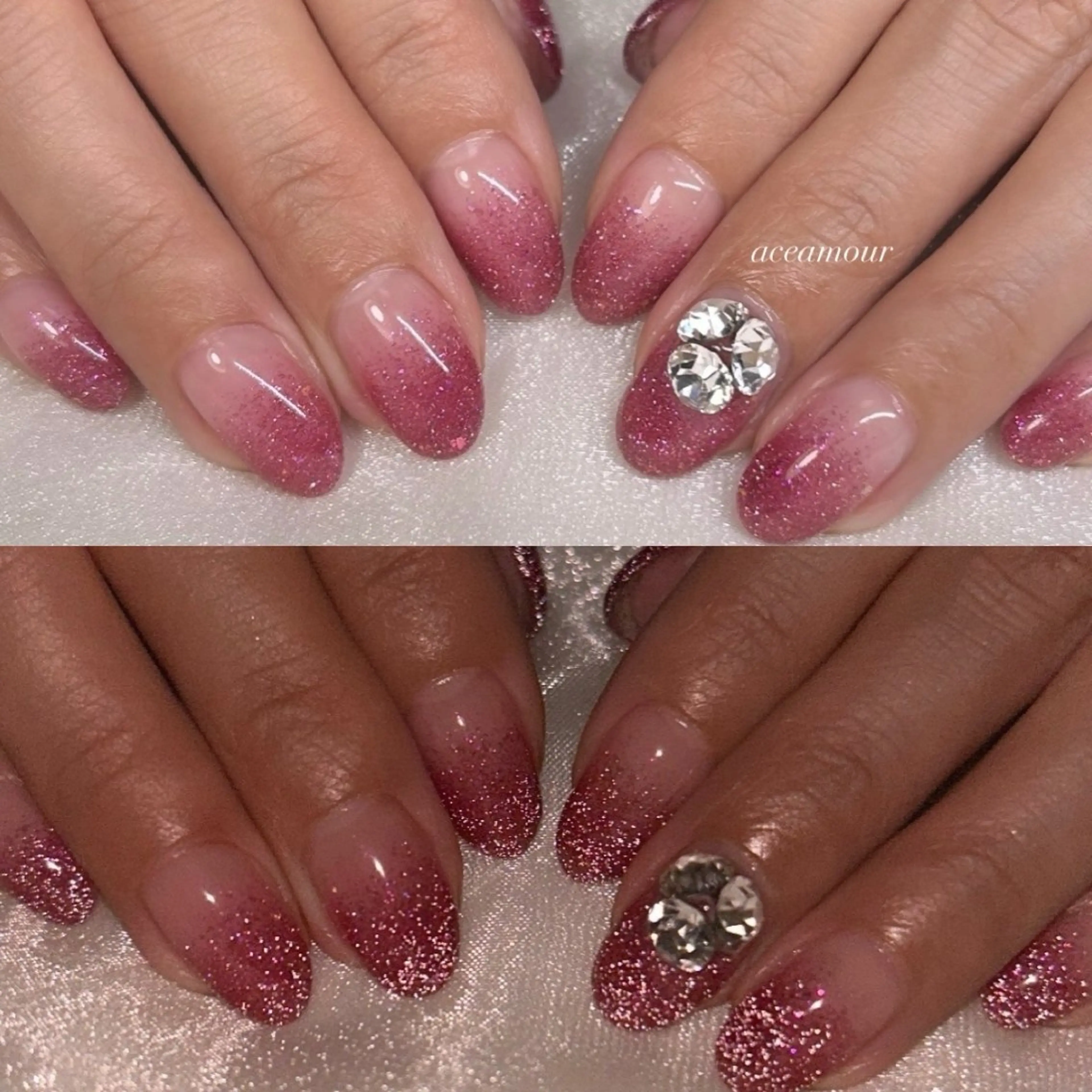 ネイル フラッシュネイル ネイル/耳つぼ /新ホワイトニングのネイルデザイン