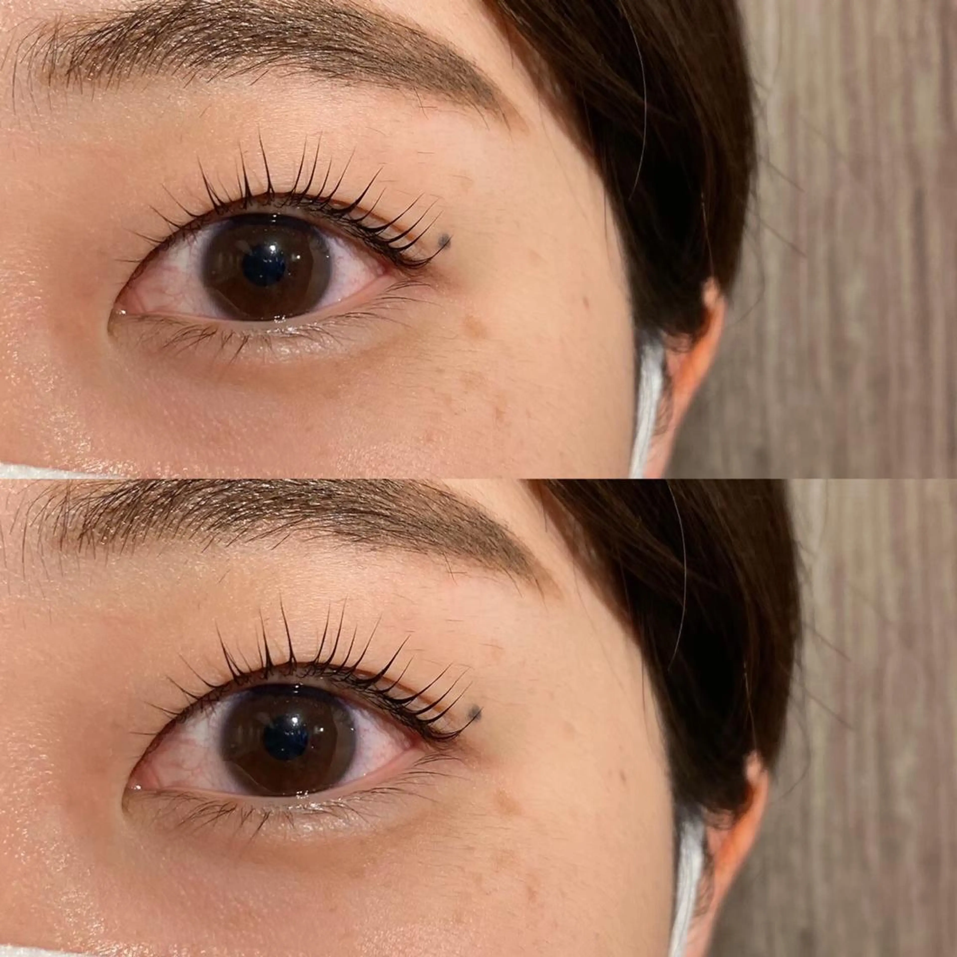 上下まつ毛パーマorパリジェンヌ（　2stepトリートメント＆コーティング付　）の写真