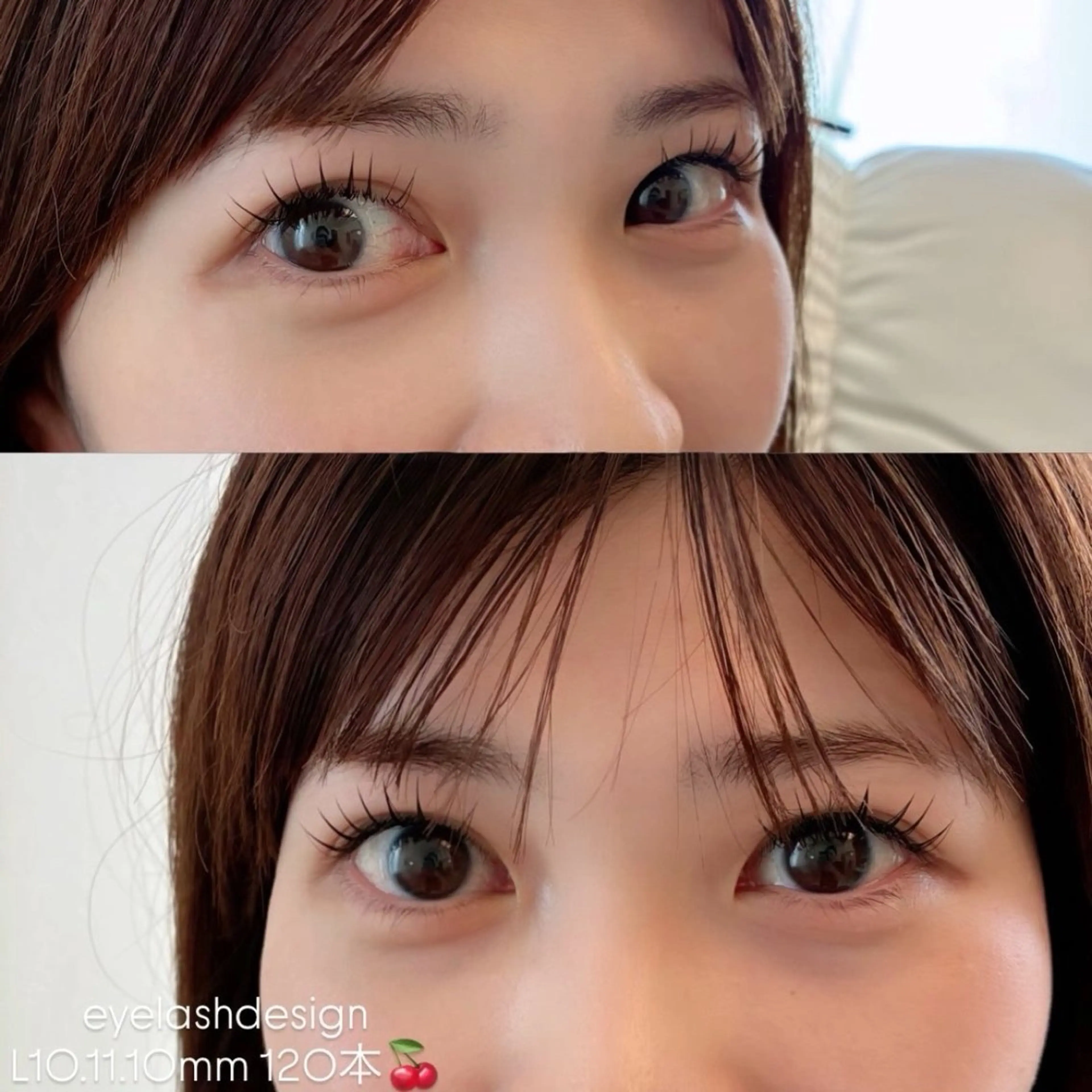 マツエク・マツパ Lカール 本田 さやかのマツエク・マツパデザイン