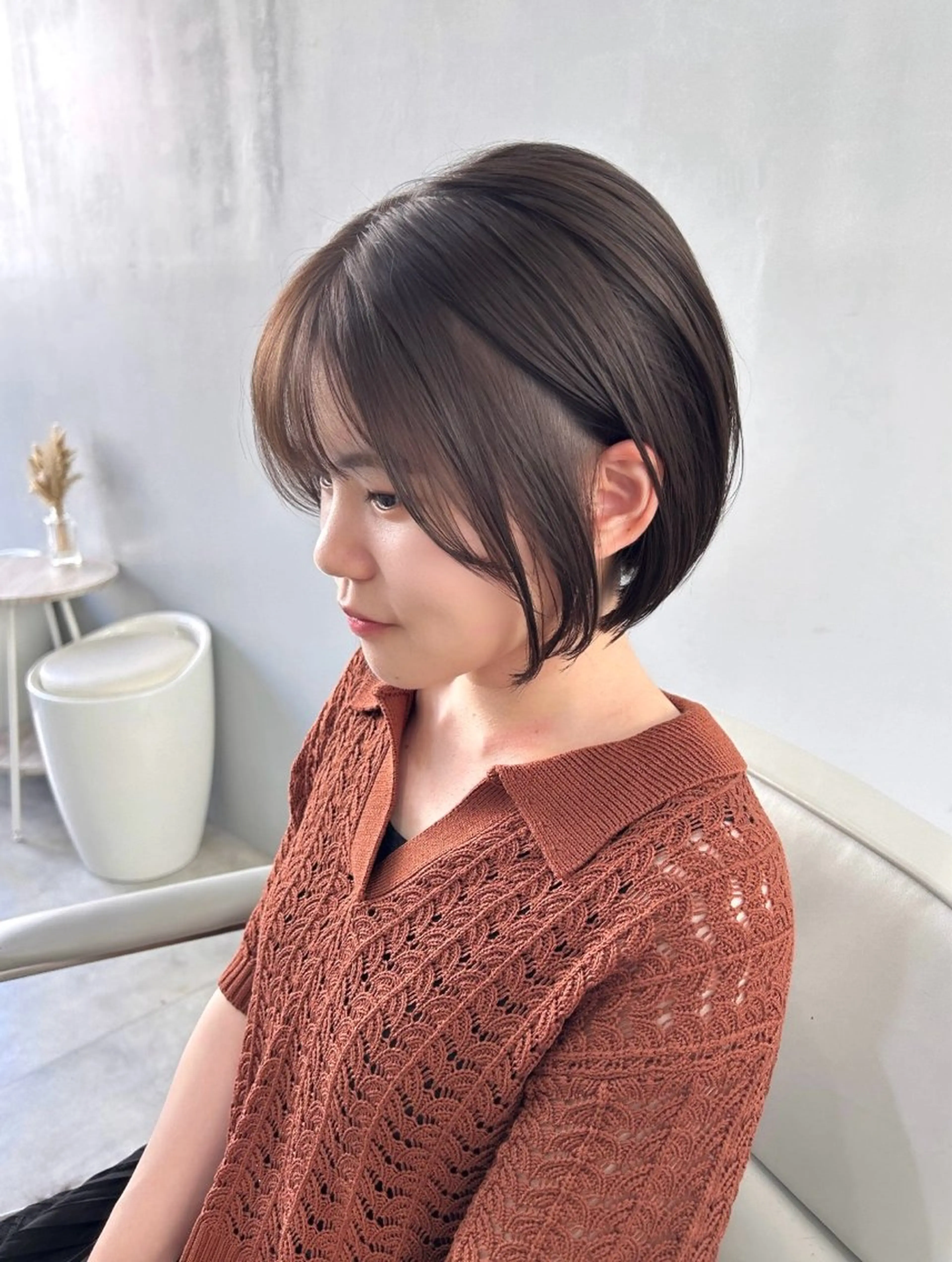 ミディアム カラー カット ヘアカラー トリートメント 💘大人可愛く💘 Natsuki❥❥❥のヘアスタイル