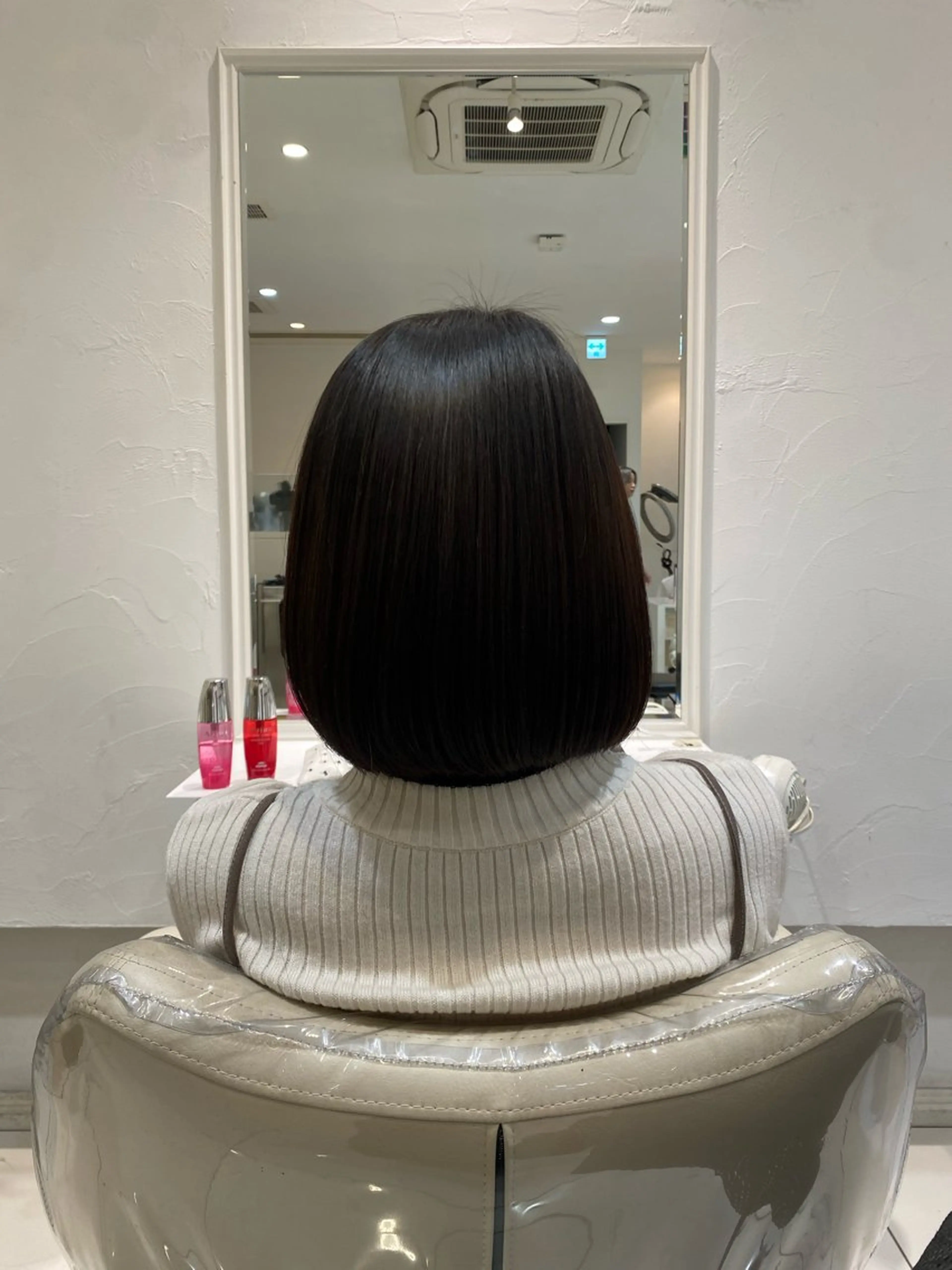 ミディアム パーマ 大澤 健介のヘアスタイル