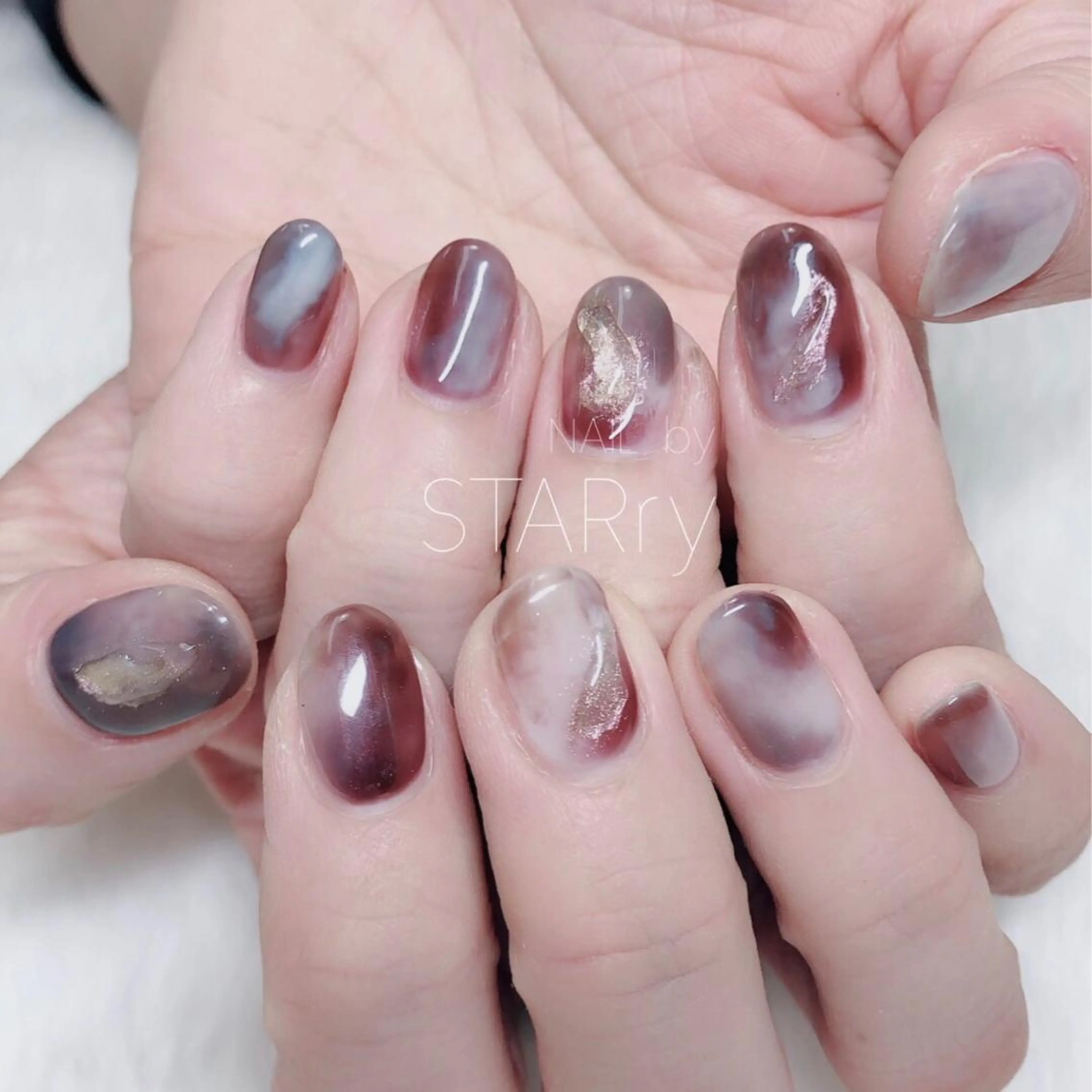 ネイル アートネイル ジェルネイル ニュアンスネイル NAIL by STARry 川口のネイルデザイン