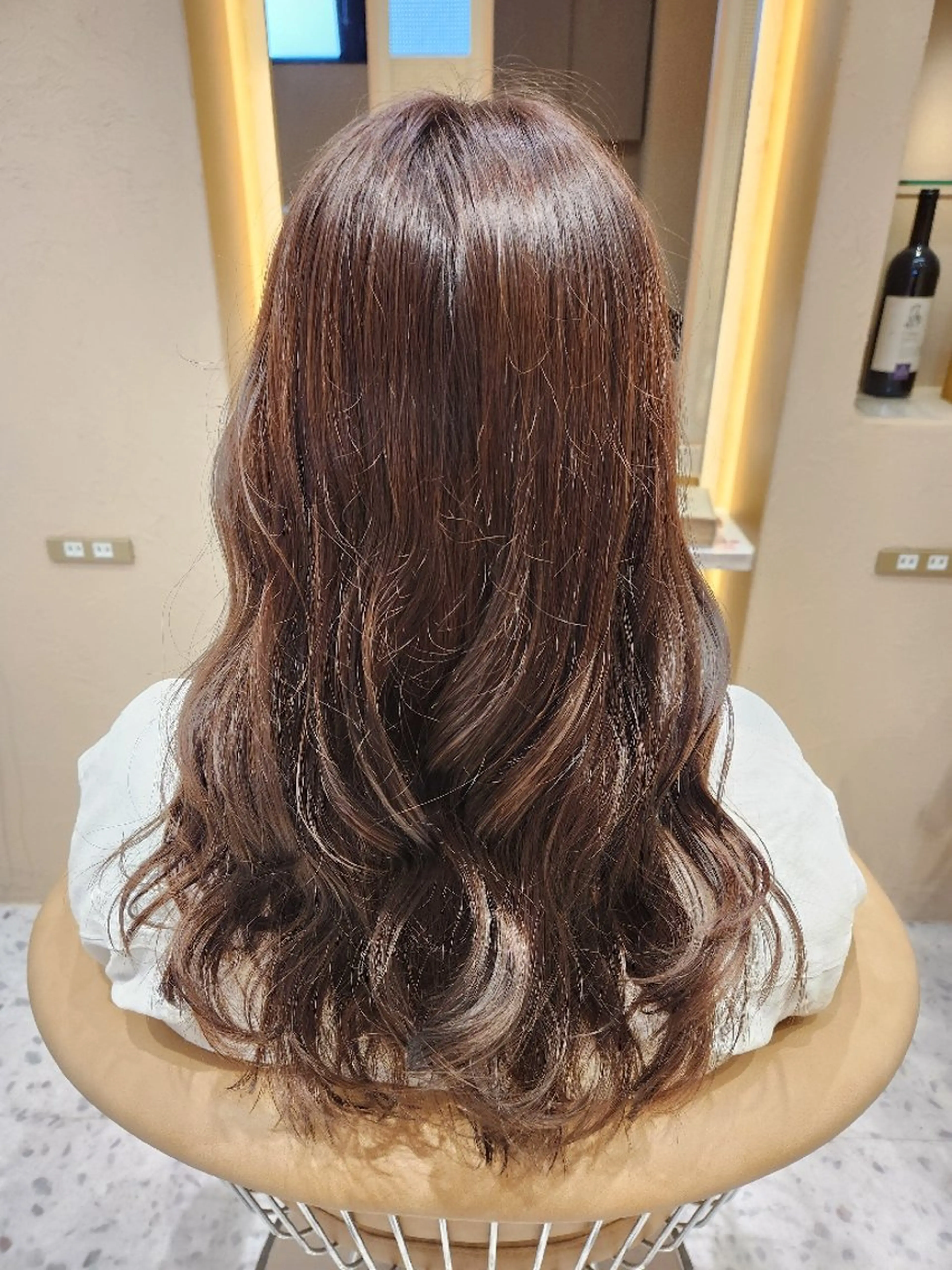 ロング カラー あかね☆ヘアアレンジ /ボブ/縮毛矯正のヘアスタイル