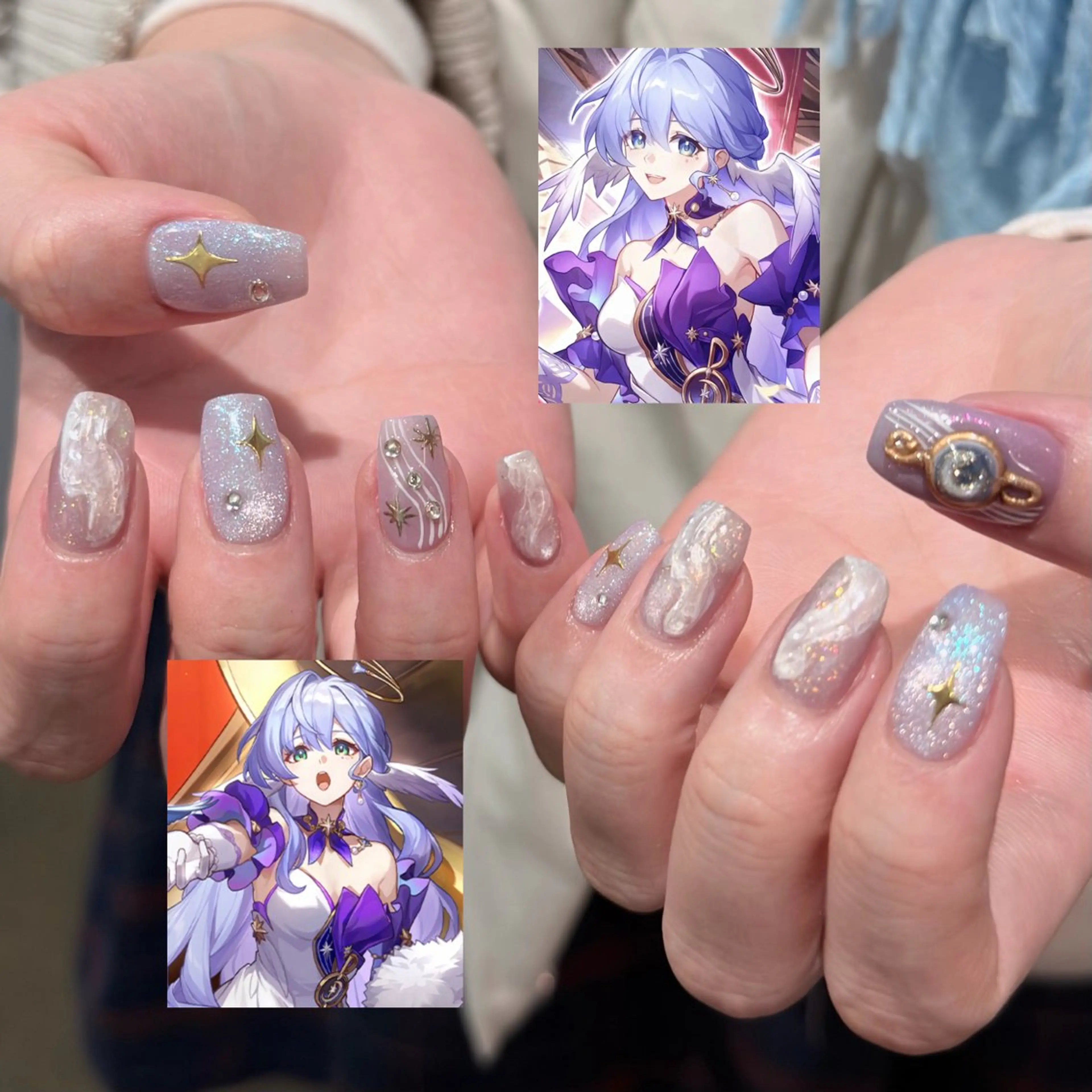 ネイル ハンドネイル 🎀 Hiyubi._.nail 🫧所属・🎀フェイ フェイ🫧💗のネイルデザイン