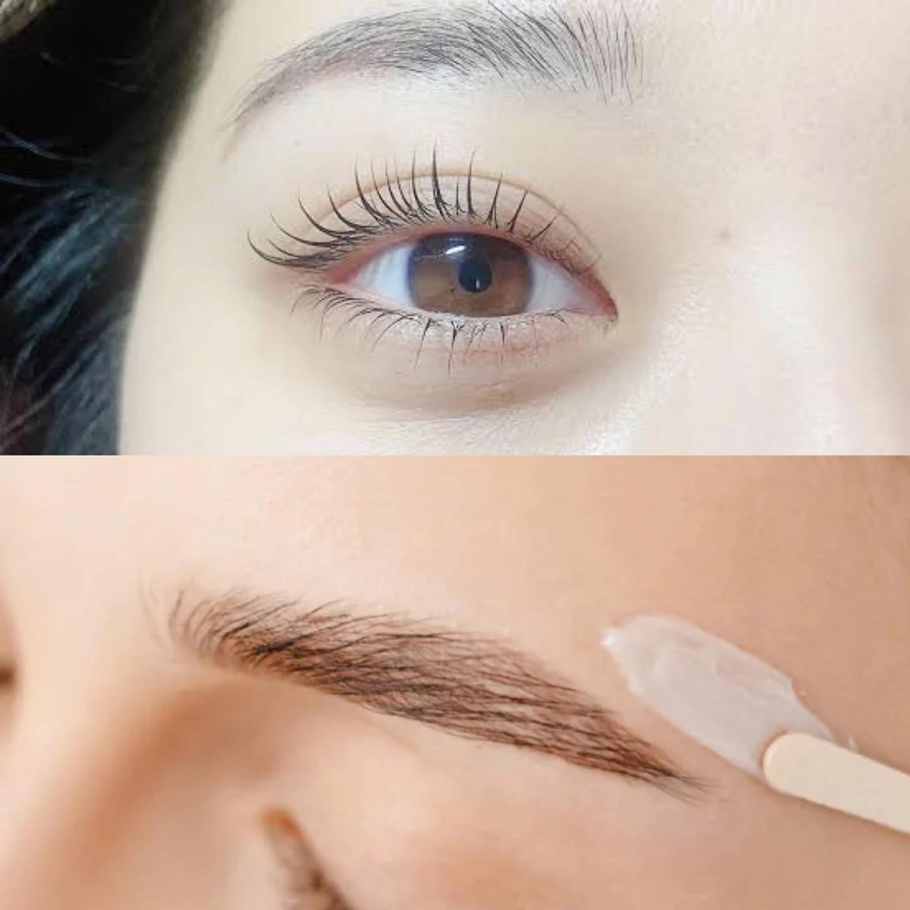 パリジェンヌ&美眉スタイリング（WAX付き）の写真