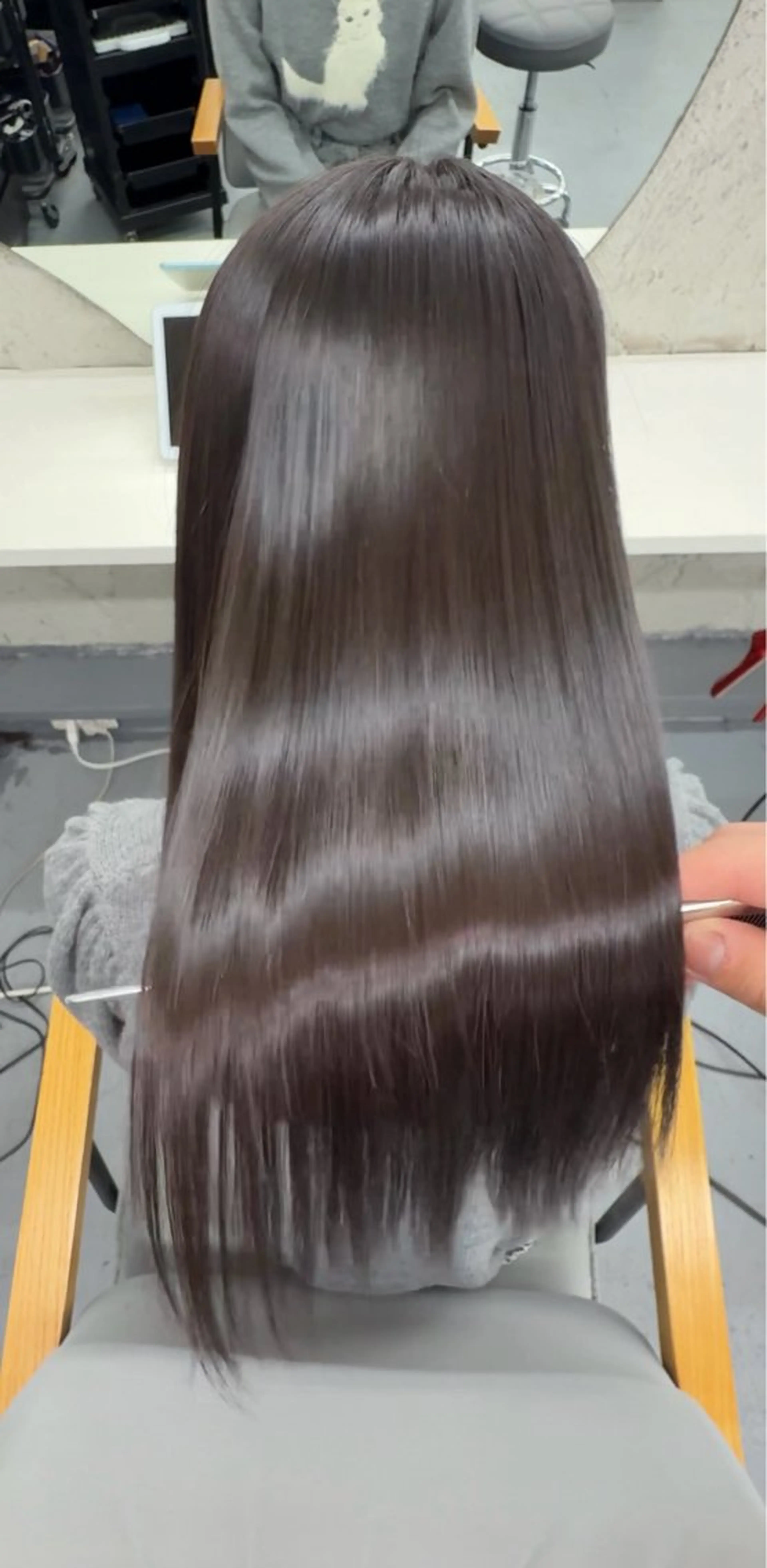 ロング カット 縮毛矯正 (柏)美髪矯正 髪質改善特化だいちのヘアスタイル