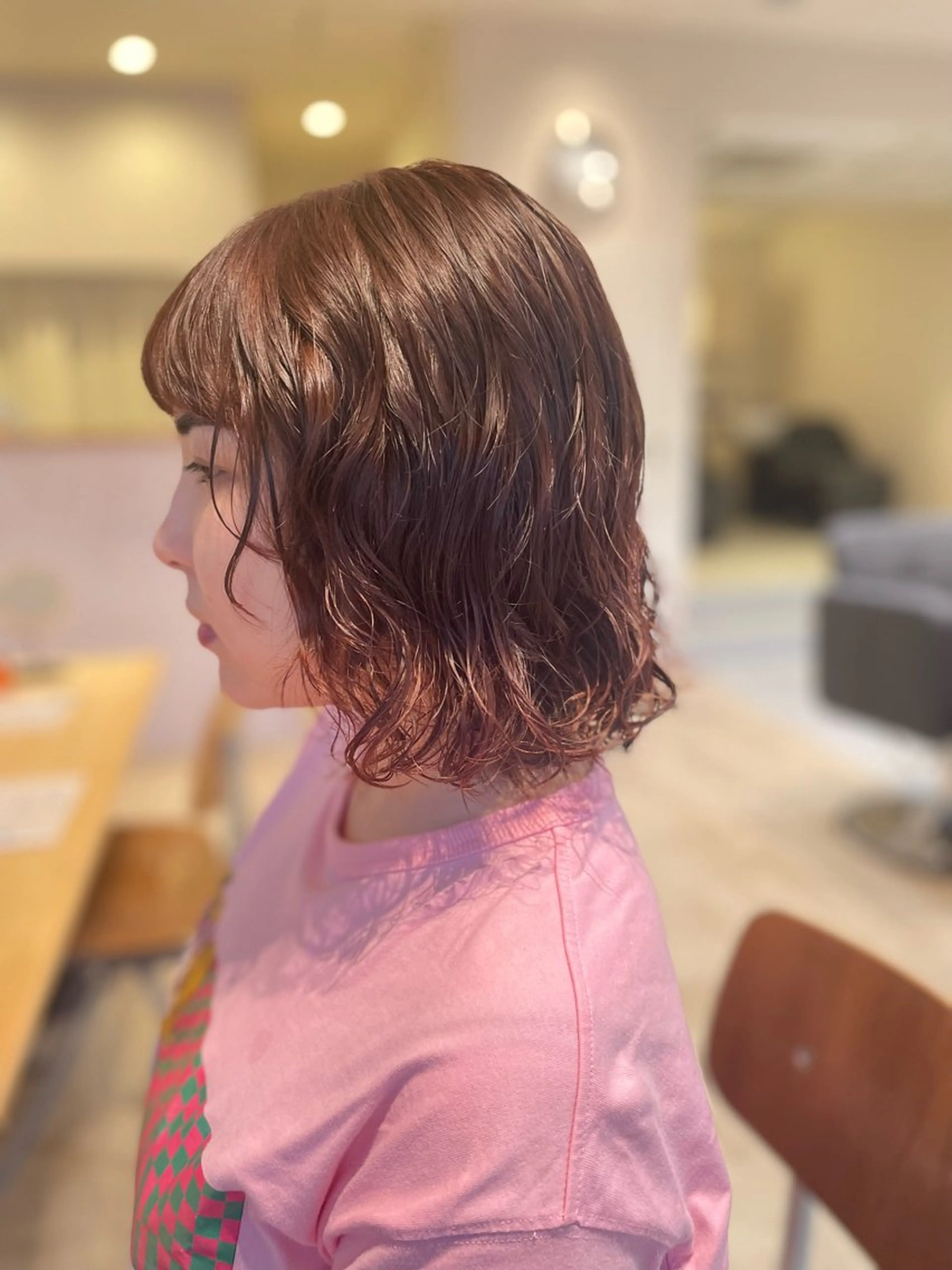 パーマ ボブ anuenue🌿 西村砂羽のヘアスタイル